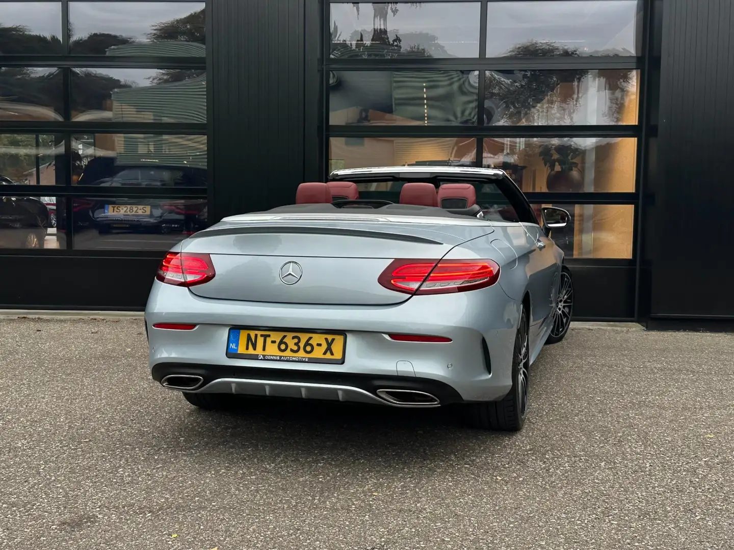 Mercedes-Benz C 250 Cabrio C250 Prestige AMG Burmester Gris - 2