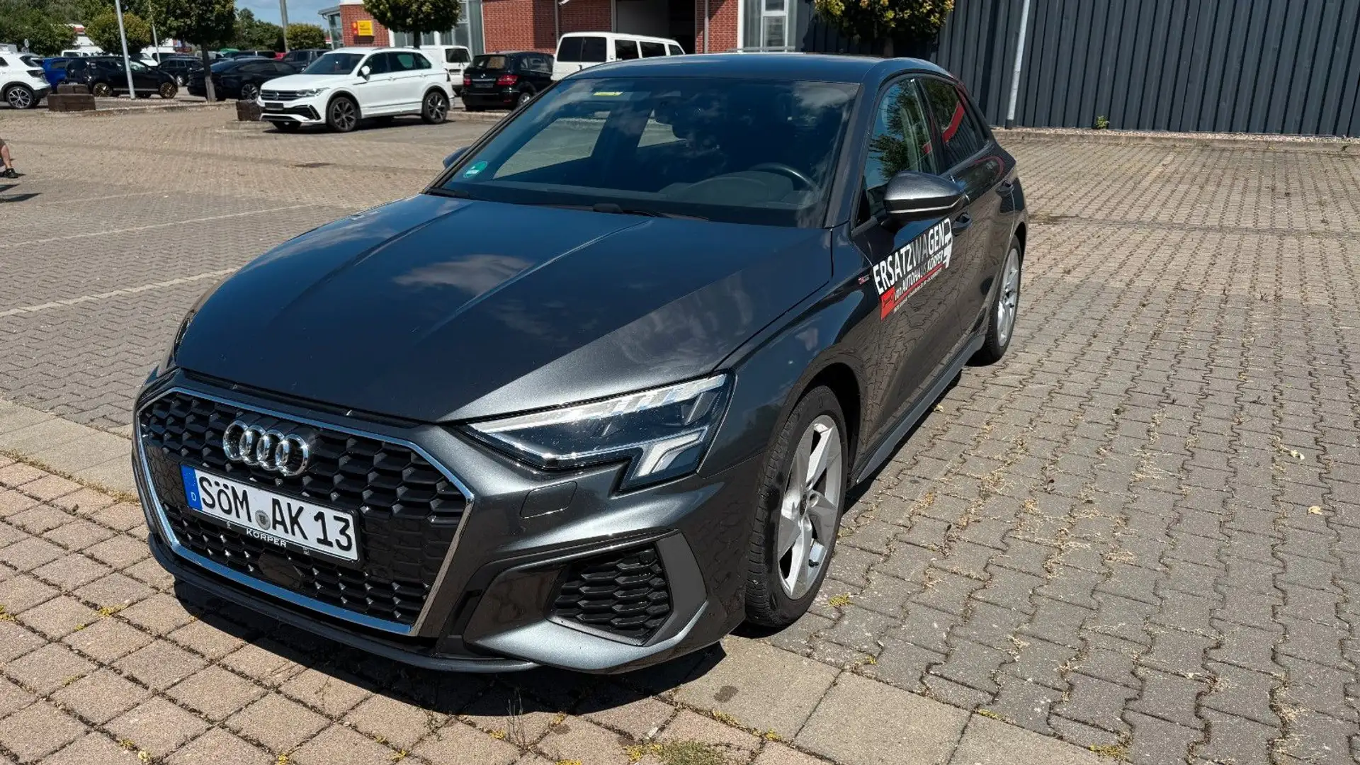 Audi A3 Sportback 35 TDI S line Grau - 1