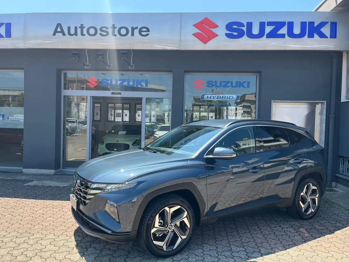 Hyundai TUCSON 1.6 FULL HYBRID 230CV X-LINE Blu/Azzurro - 1