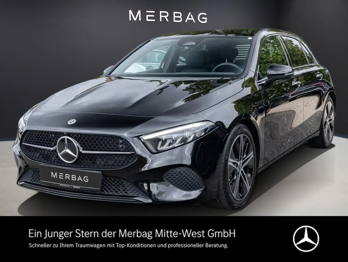 Mercedes-Benz A 180 Kompaktlimousine LED Navi SHZ Winterp. LM Schwarz - 1