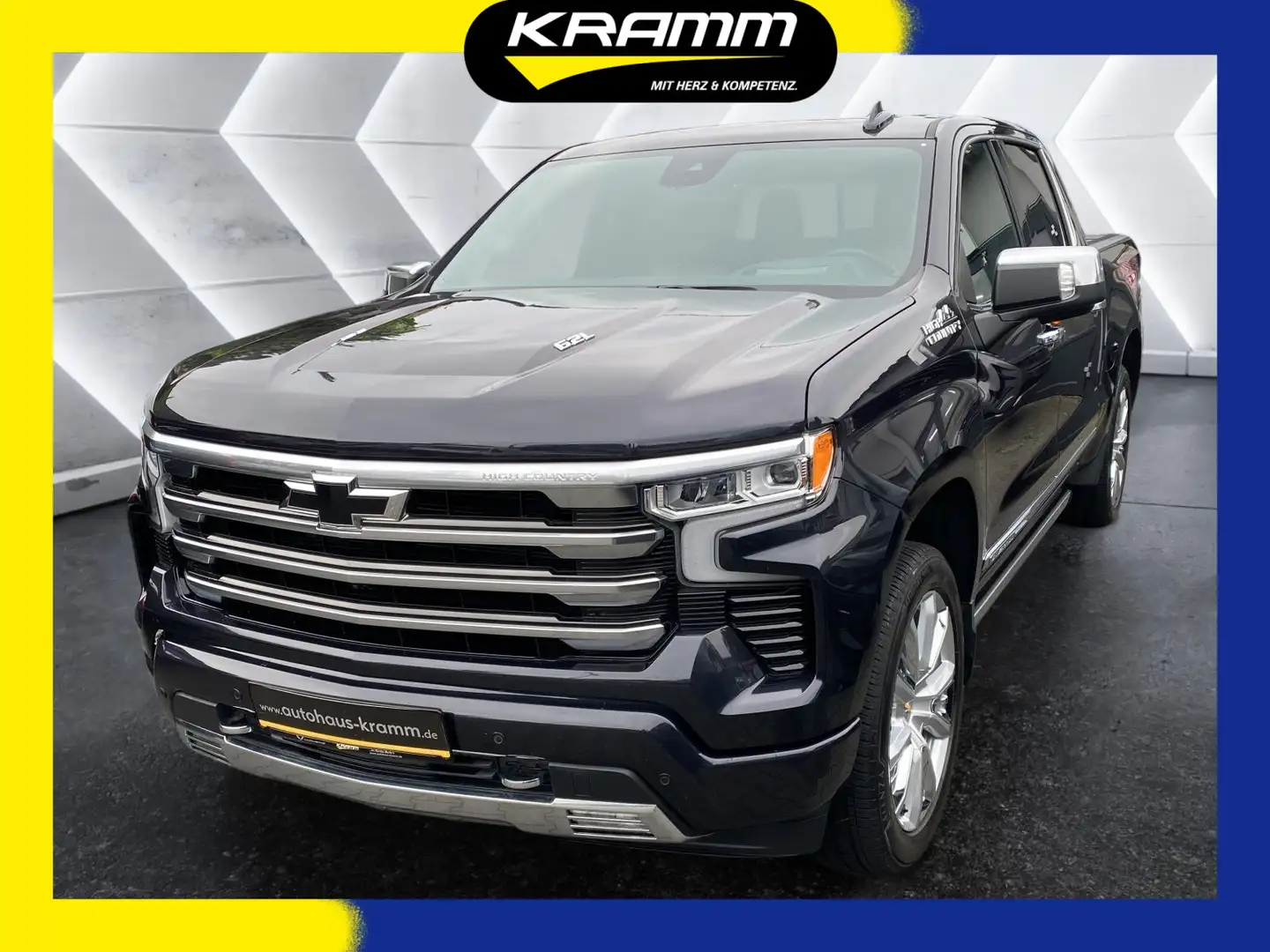 Chevrolet Silverado 1500 High Country 6.2L V8 *inkl. Abdeckung*LPG* Grau - 1