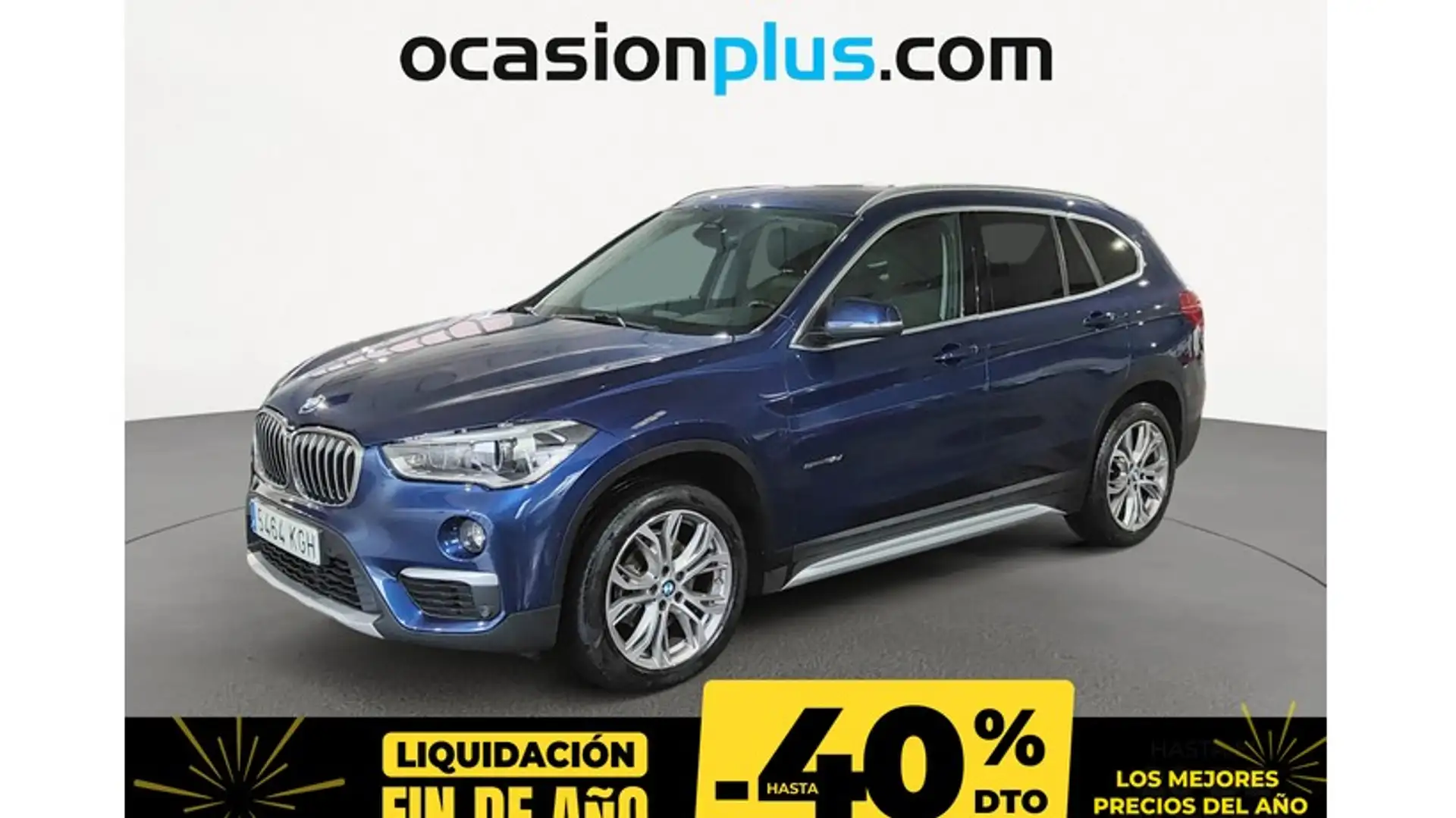 BMW X1 sDrive 18dA Business Bleu - 1