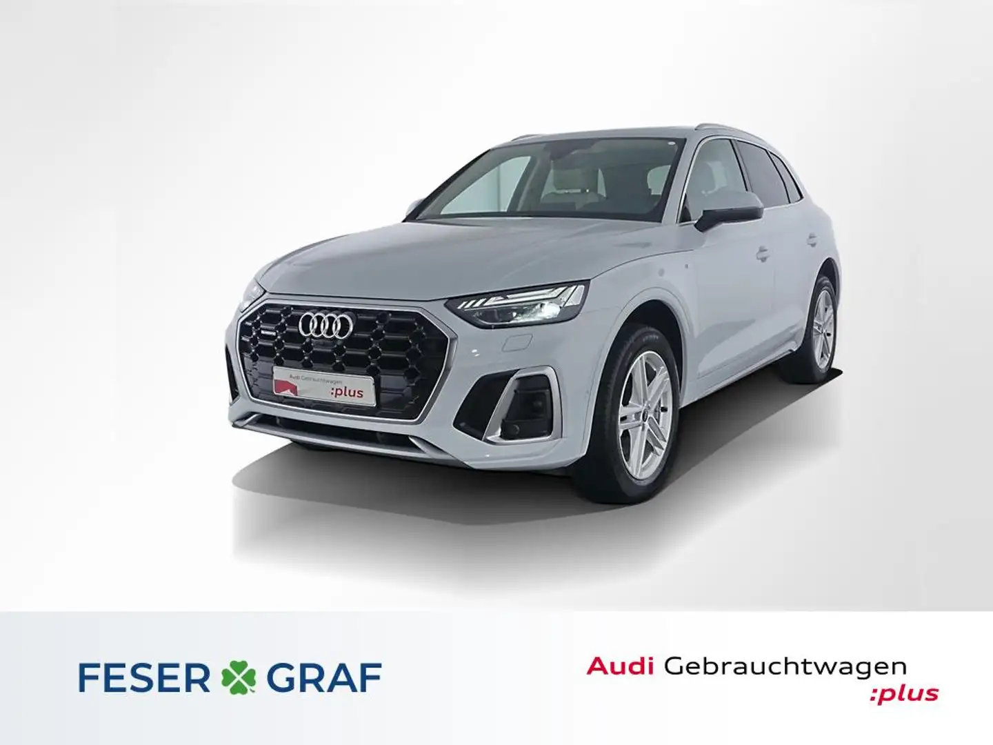 Audi Q5 S line 50 TDI quattro tiptronic Matrix/Pano./Stand Weiß - 1
