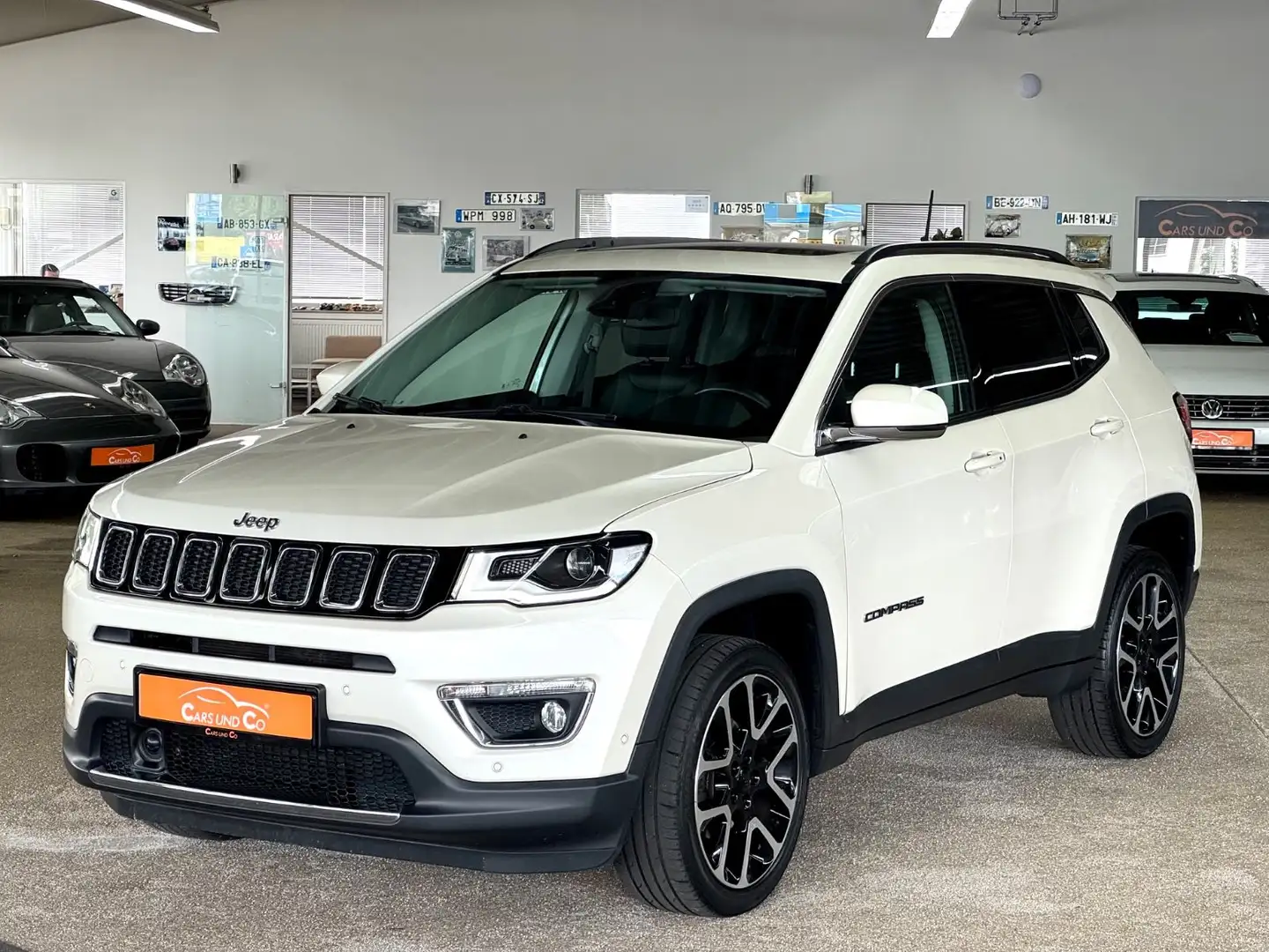 Jeep Compass 1.4 M-Air 4WD ATG *SHZ*PAN*NAV*PDC*ACC* Wit - 1