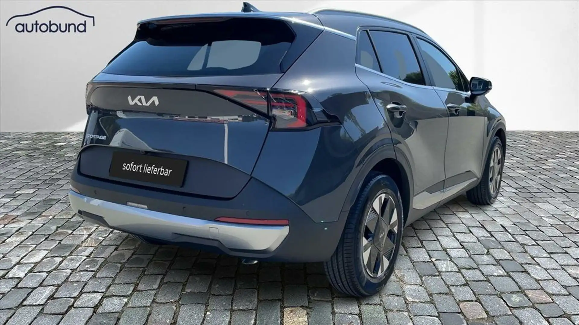 Kia Sportage V 1,6 T-GDI DCT Gold LED SHZ hinten Gris - 2