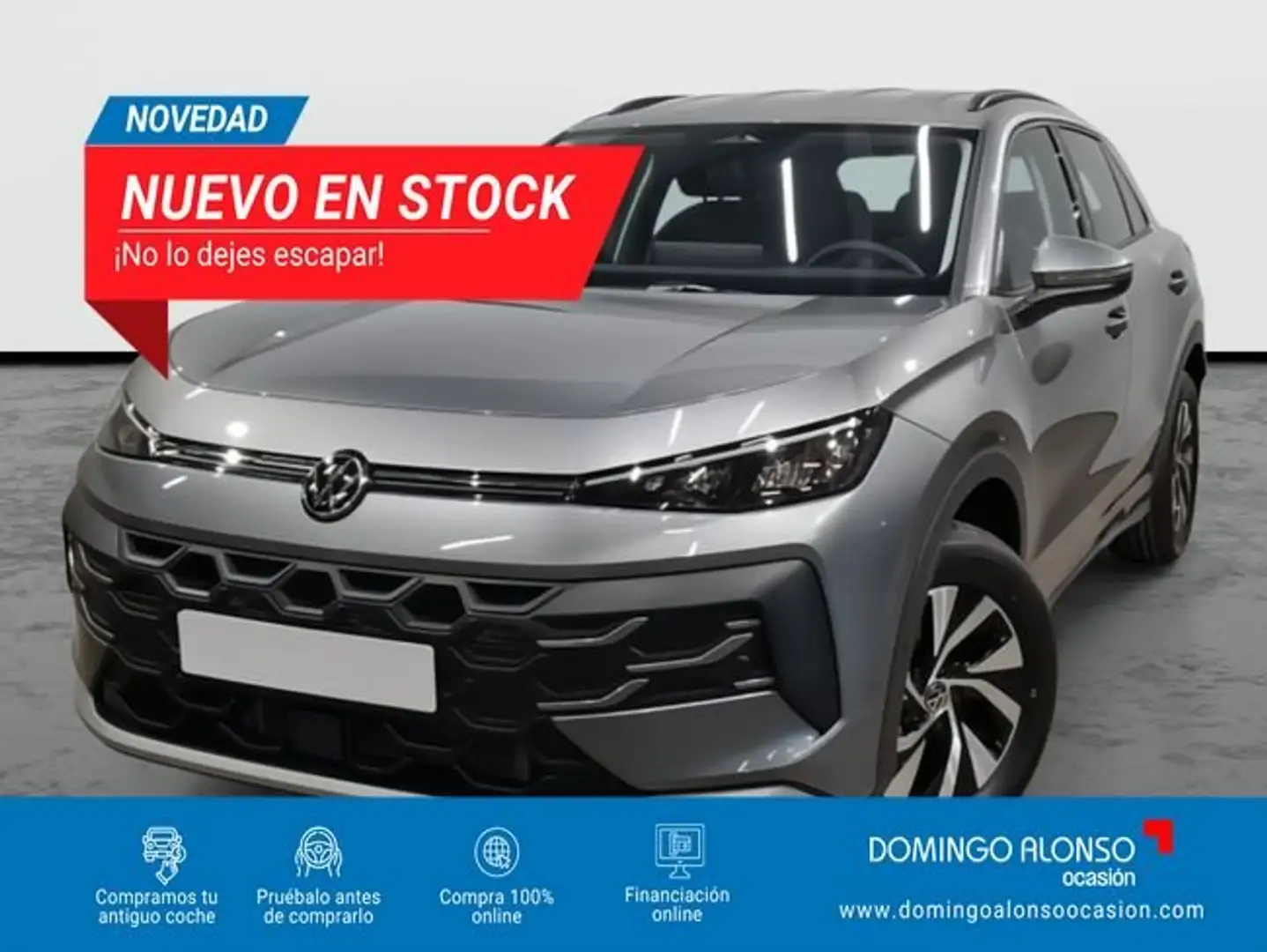 Volkswagen T-Roc Life 115 CV mHEV DSG7 Gris - 1