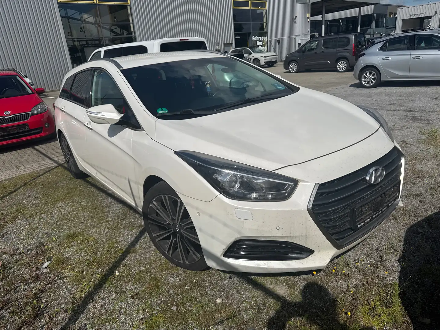 Hyundai i40 Automatik Blanc - 2