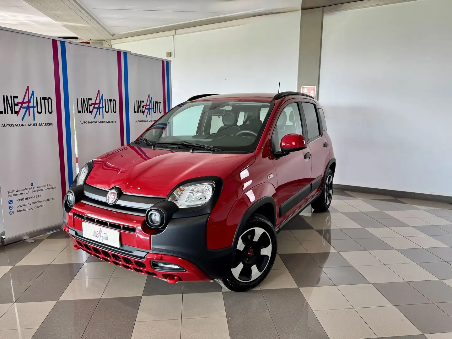Fiat Panda Panda Cross 1.0 FireFly S&S Hybrid Rosso - 2