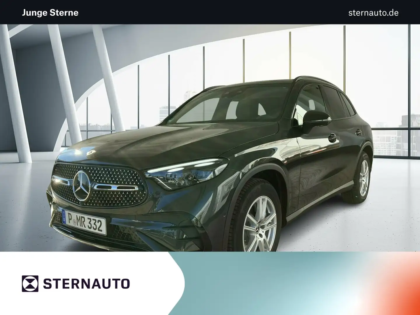 Mercedes-Benz GLC 220 GLC 220 d AMG Line/Pano-Dach/Distronic/Kamera Navi Grau - 1