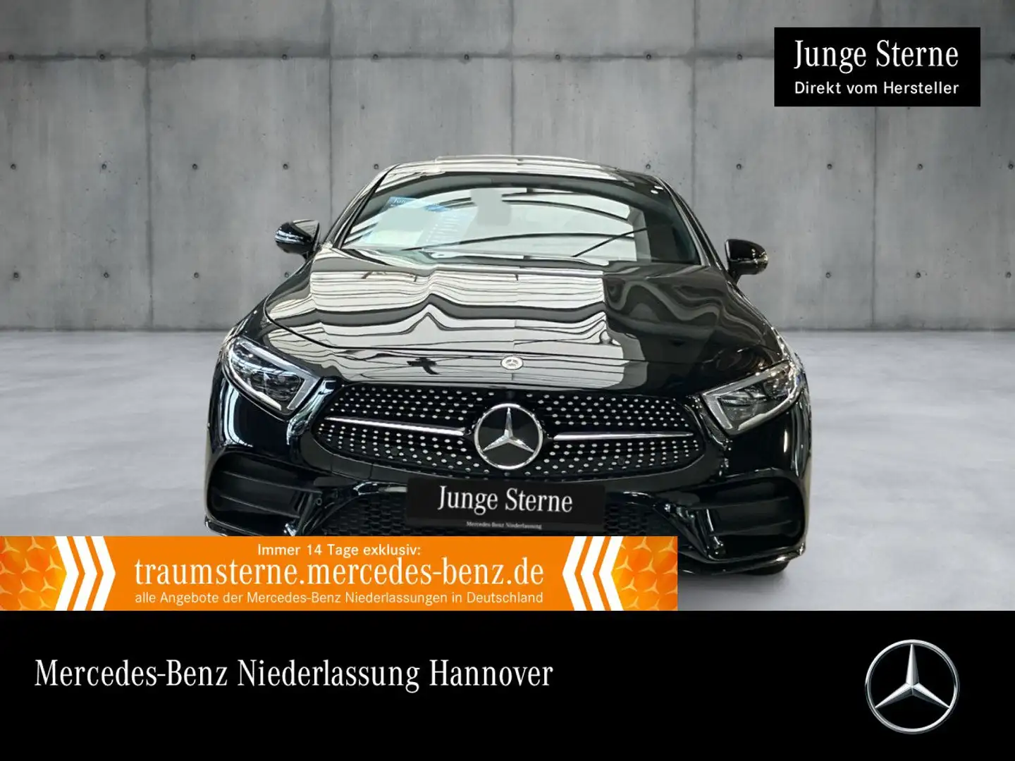 Mercedes-Benz CLS 300 d Cp. 4M AMG WideScreen Multibeam Distr. Noir - 1
