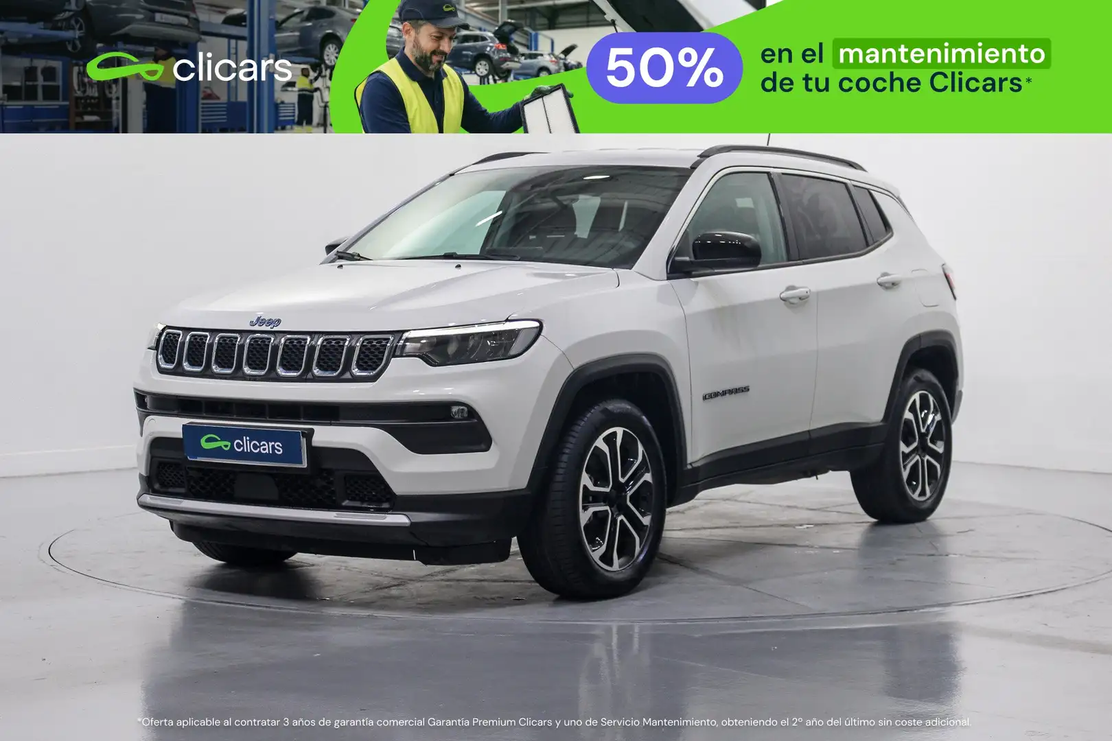 Jeep Compass 1.3 PHEV Limited EAWD Aut. 190 Blanco - 1