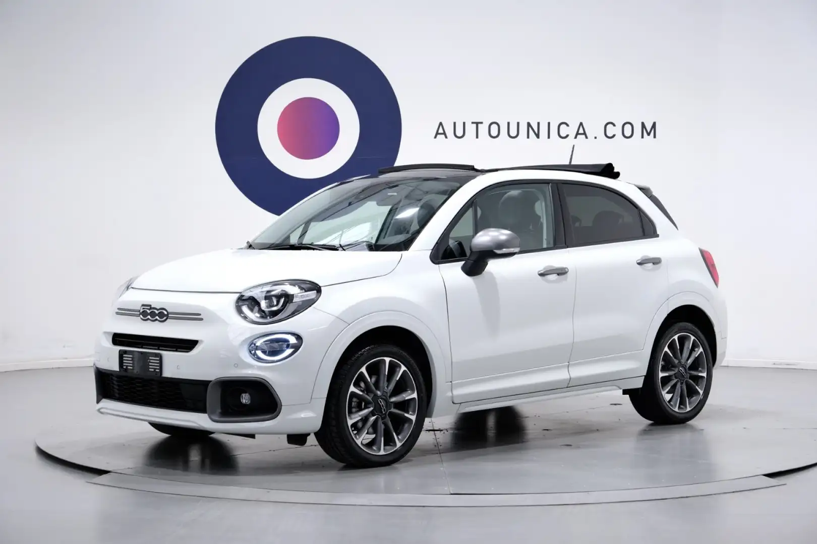 Fiat 500X 1.5 T4 HYBRID CABRIO DCT SPORT DOLCEVITA Blanc - 1