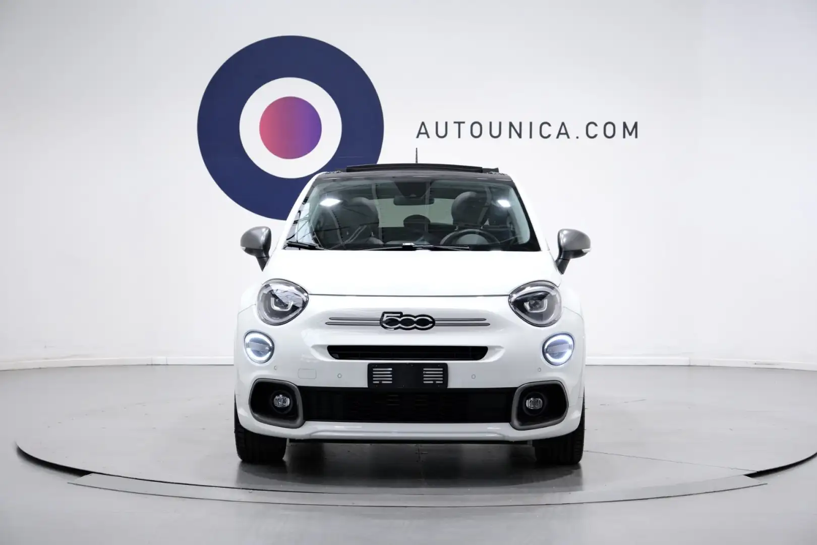 Fiat 500X 1.5 T4 HYBRID CABRIO DCT SPORT DOLCEVITA Blanc - 2