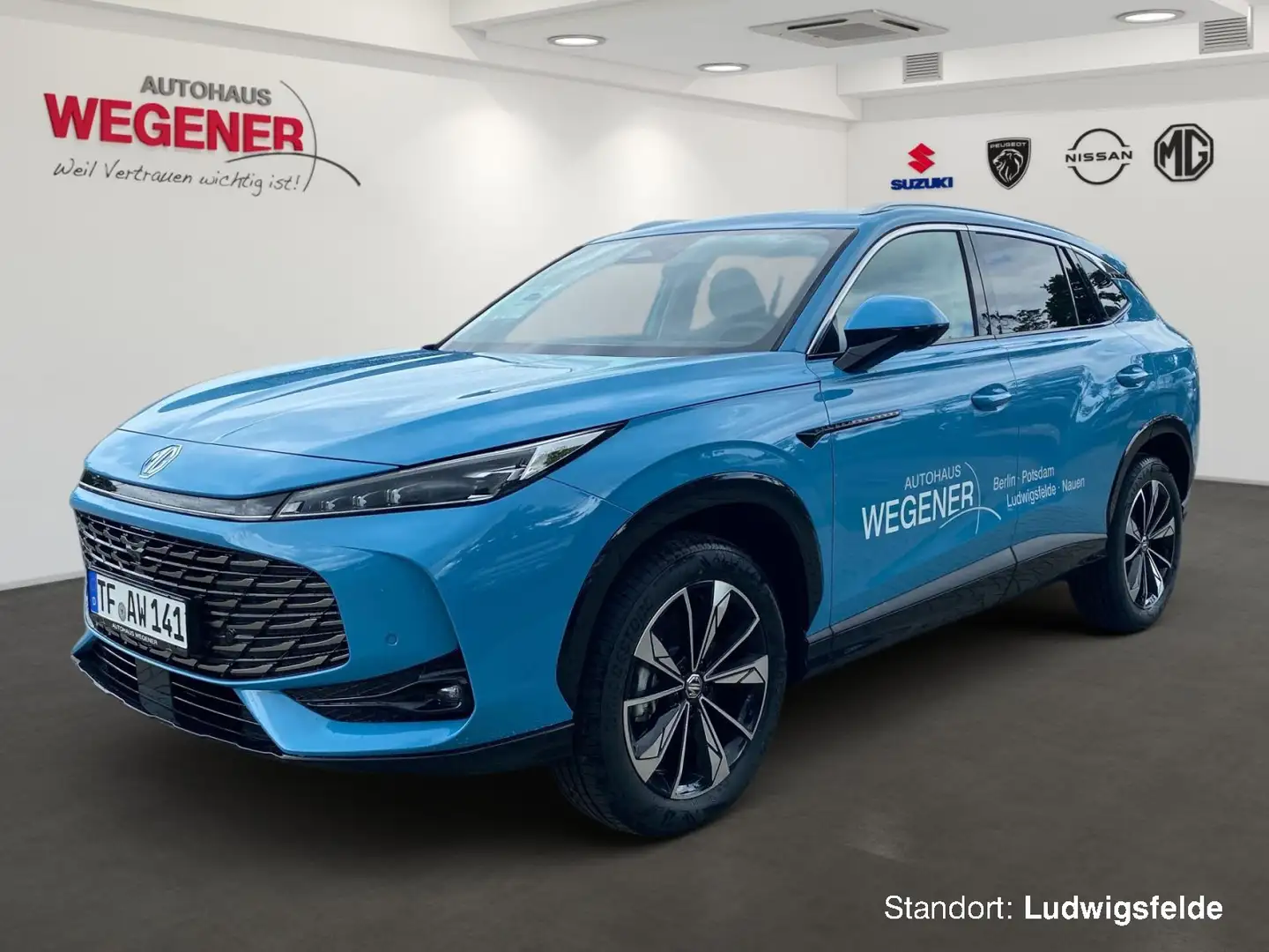 MG HS 1.5 T-GDi Luxury |LED|360|CarPlay|ACC Blau - 1