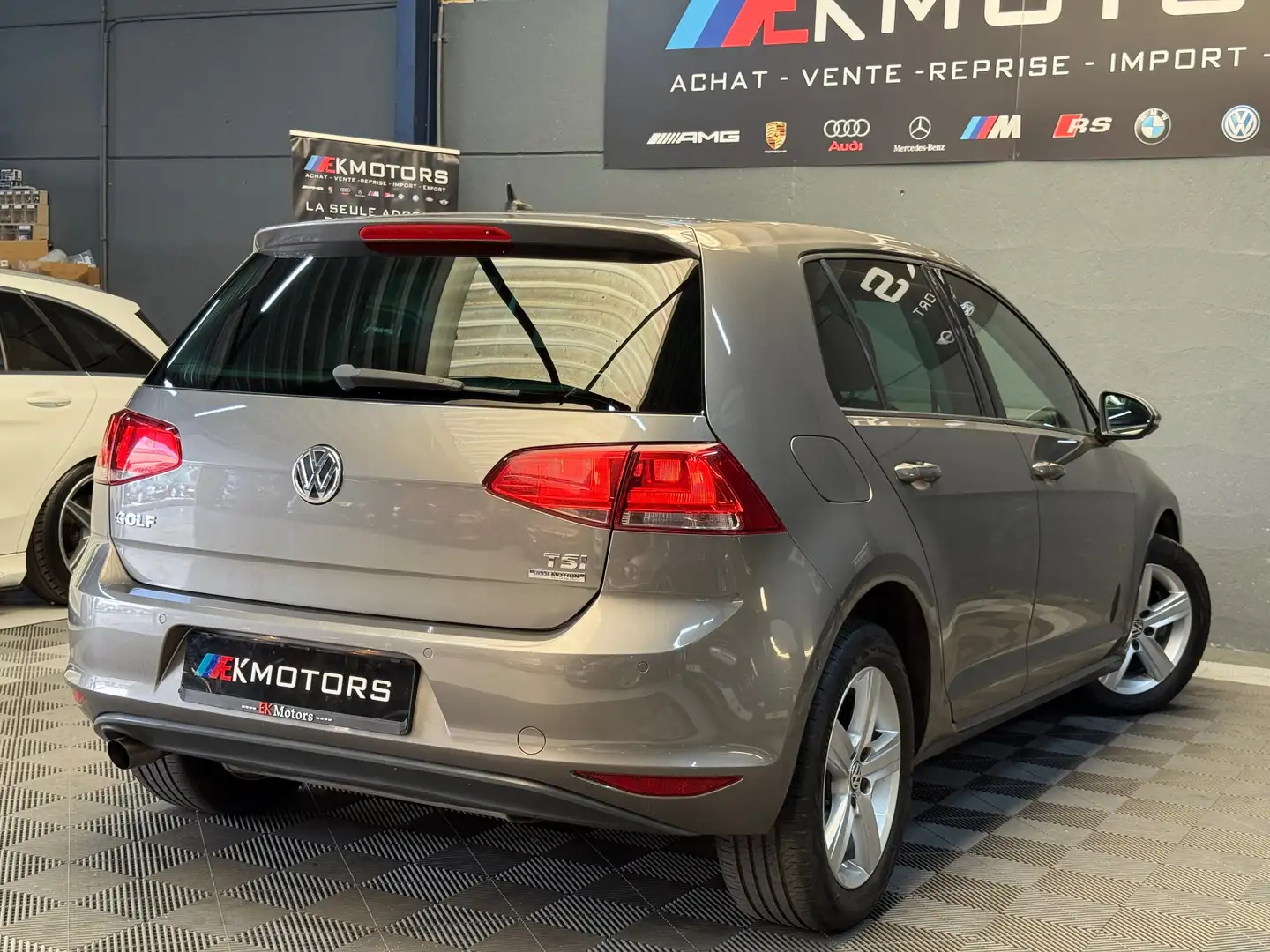 Volkswagen Golf °XENON°NAVI°PARKASSIST°CARNET°PRPRE Gris - 2