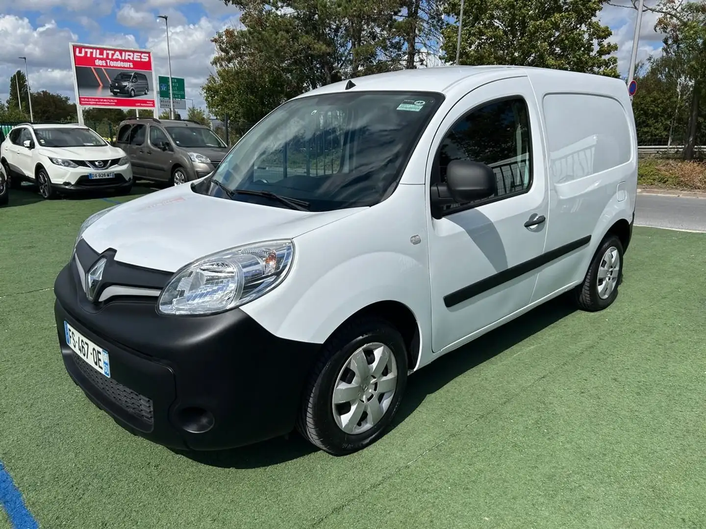 Renault Kangoo (6.650 HT) 1.5 dci 95ch Grand Confort 3 places Blanc - 1