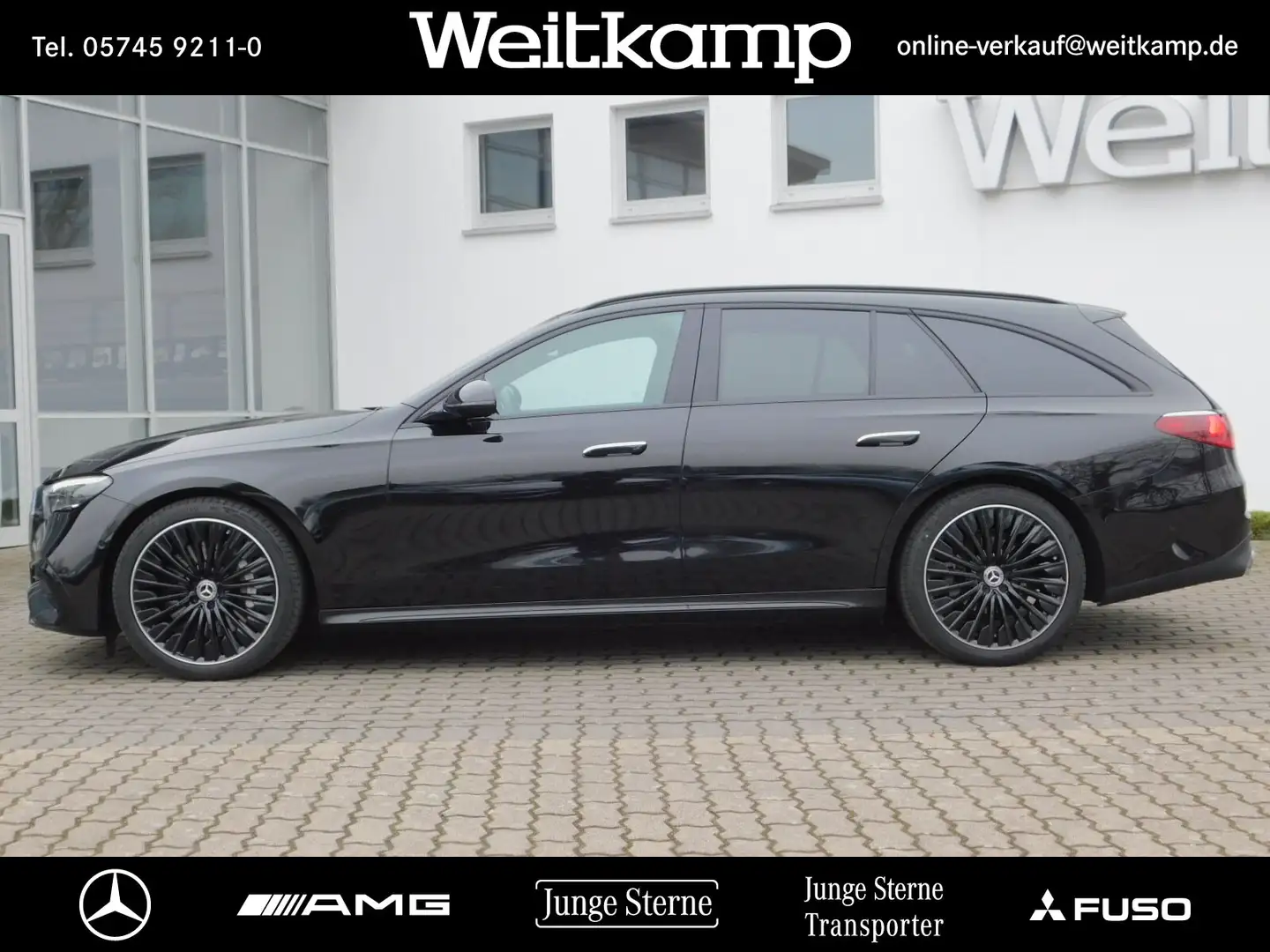 Mercedes-Benz E 200 E 200 T AMG+Night+AHK+20"+bel.Grill+Distronic Noir - 2