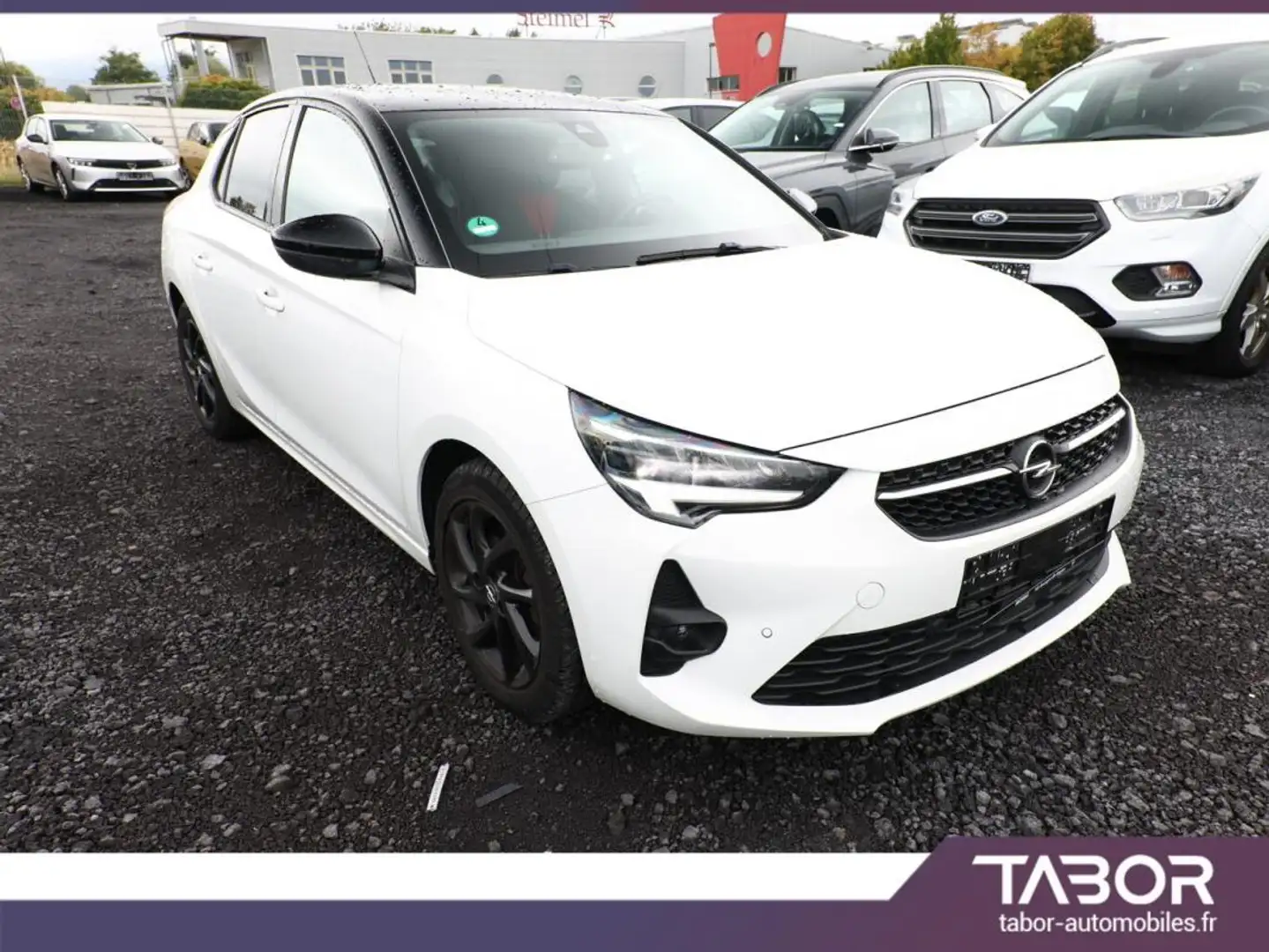 Opel Corsa F 1.2T 100 Aut GS-Line Park&Go Clima Blanc - 2