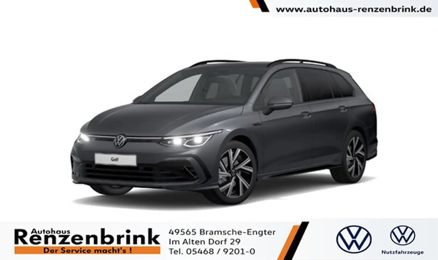 Volkswagen Golf VIII Variant R-Line TSI DSG HUD Keyl. El.Heckkl... Grau - 1