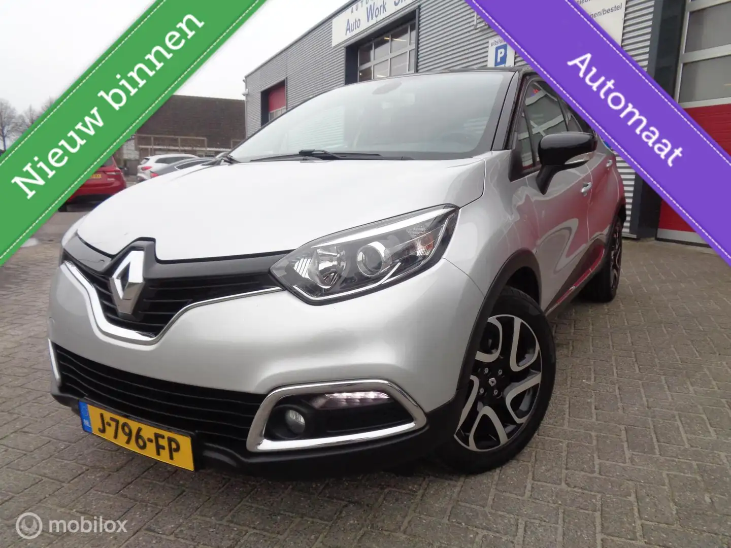 Renault Captur 1.2 TCe Dynamique/AUTOMAAT/Airco/Ecc/PDC/Key Less/ Grijs - 1