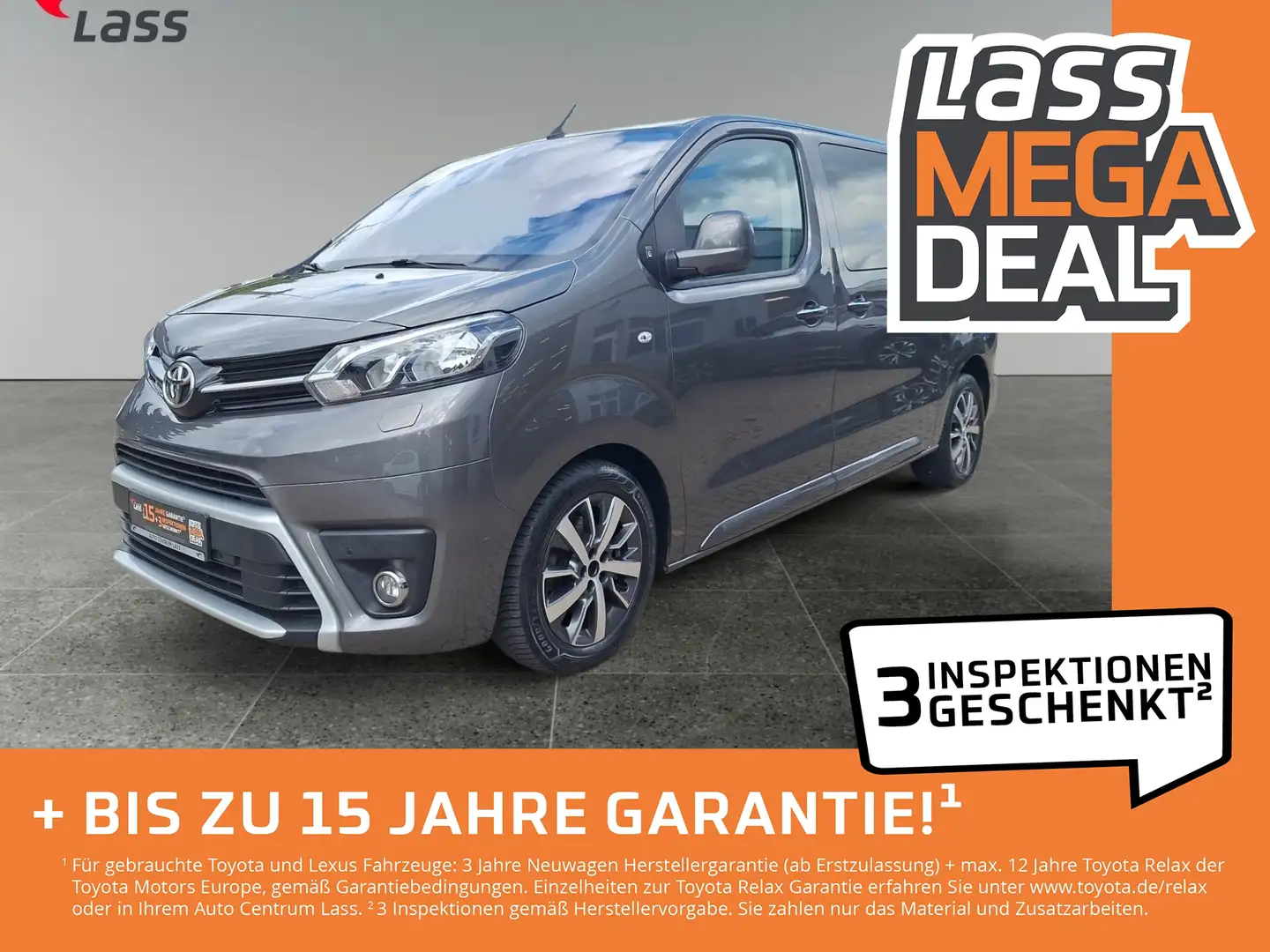Toyota Proace Verso 2.0 Team Deutschland +Navi+Kamera+ Grau - 1