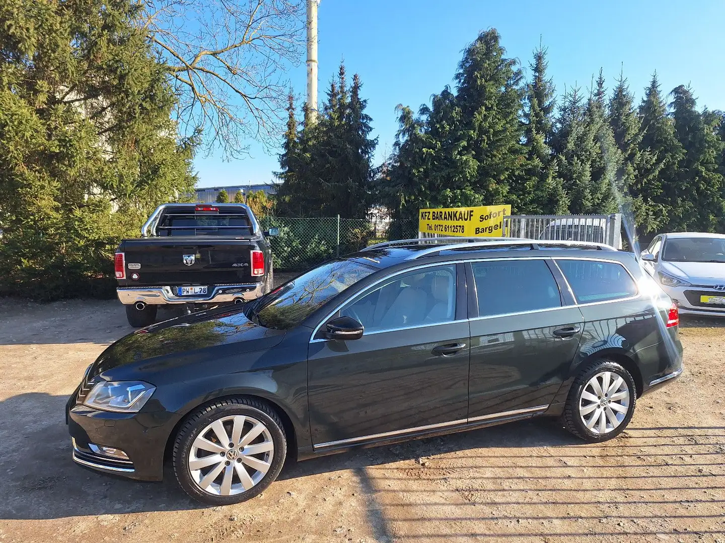 Volkswagen Passat Variant HighlineBlueM. 1.deut.H. Tüv neu! Grün - 2