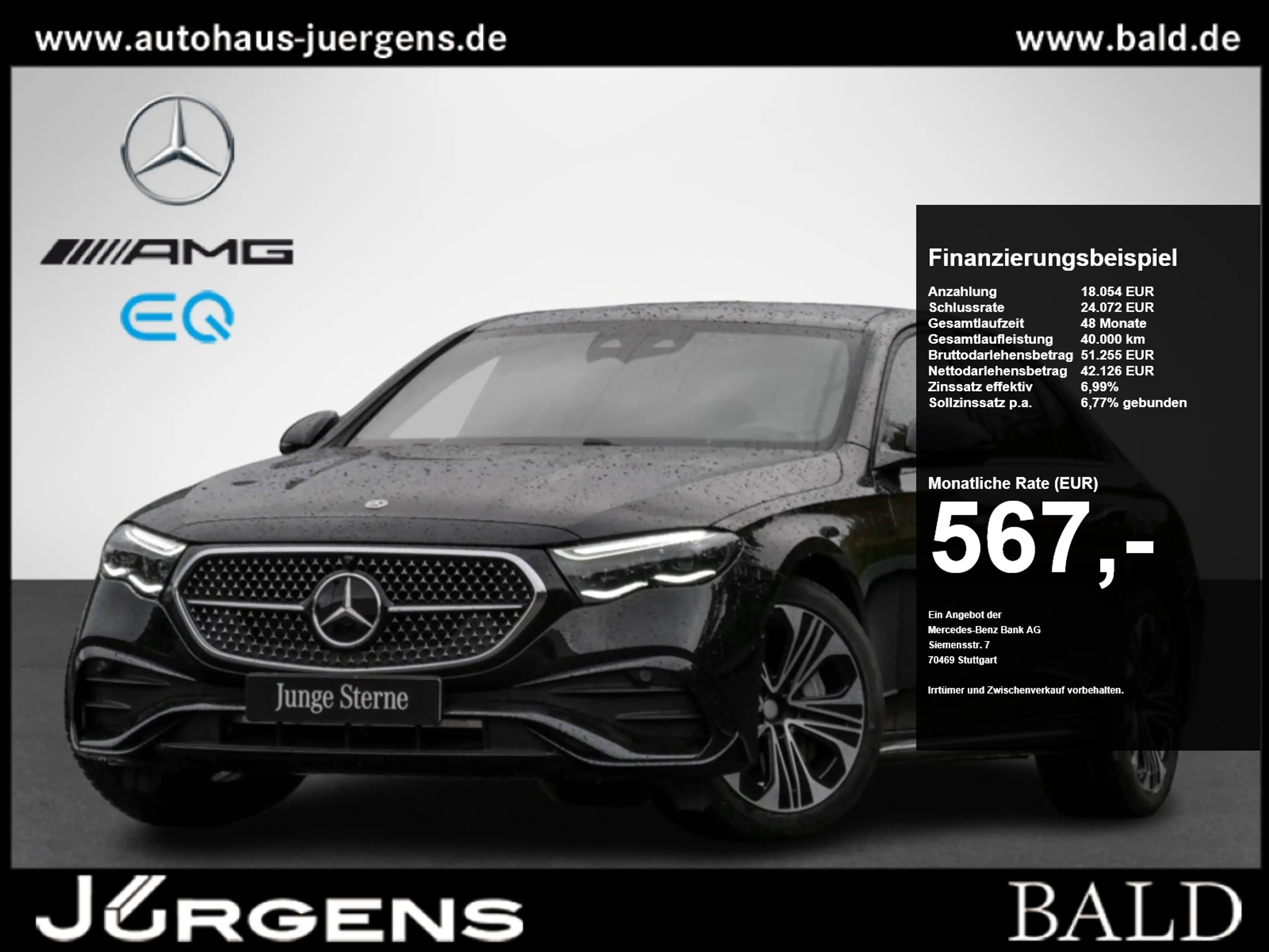 Mercedes-Benz E 220 d 4M AMG-Sport/Pano/Super/360/Burm/DIGITAL