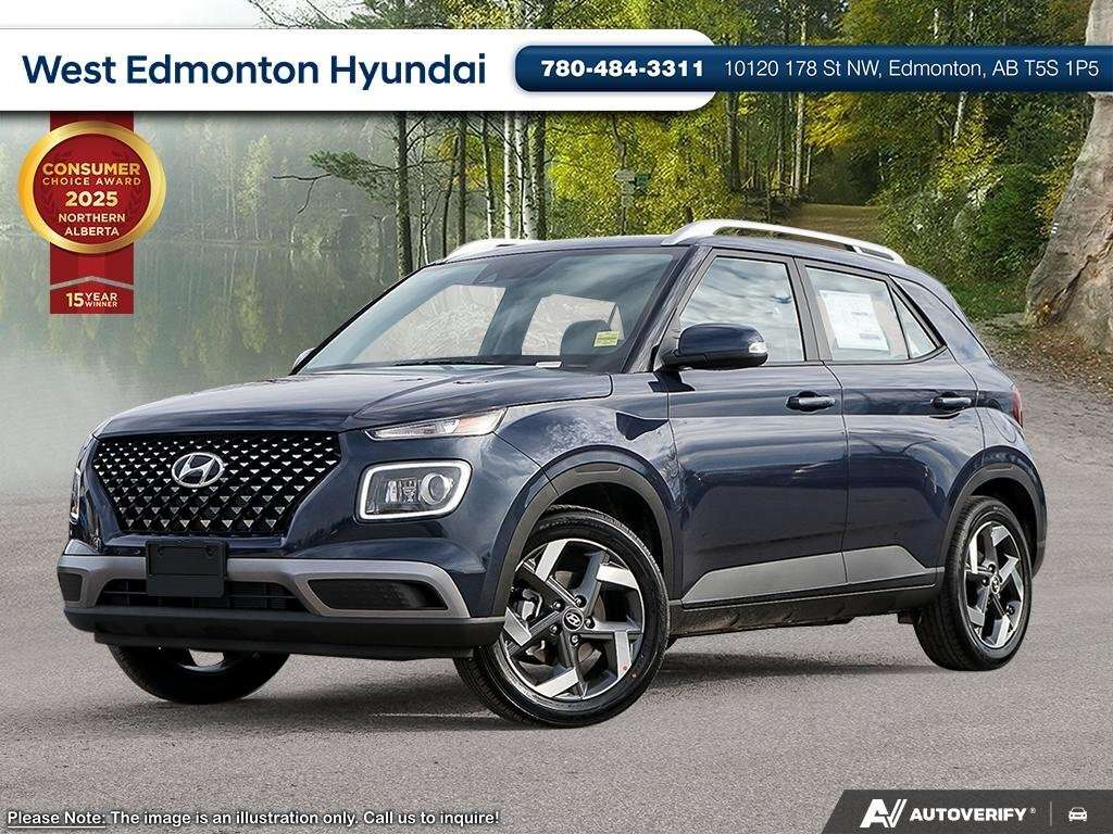 2026 Hyundai Venue Ultimate - Denim interior