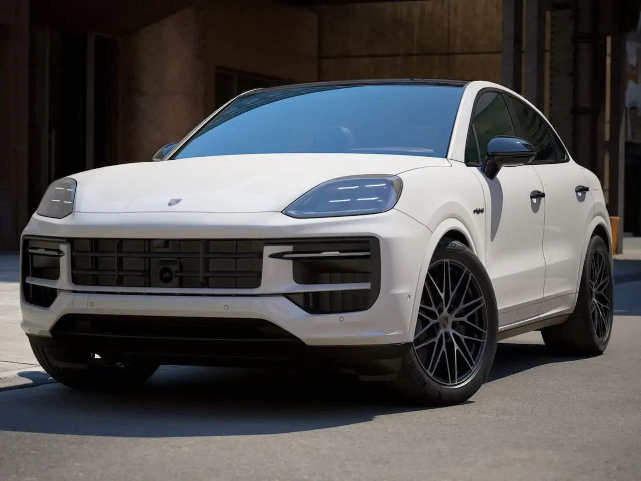 Porsche Cayenne E-Hybrid Coupé Black Edition