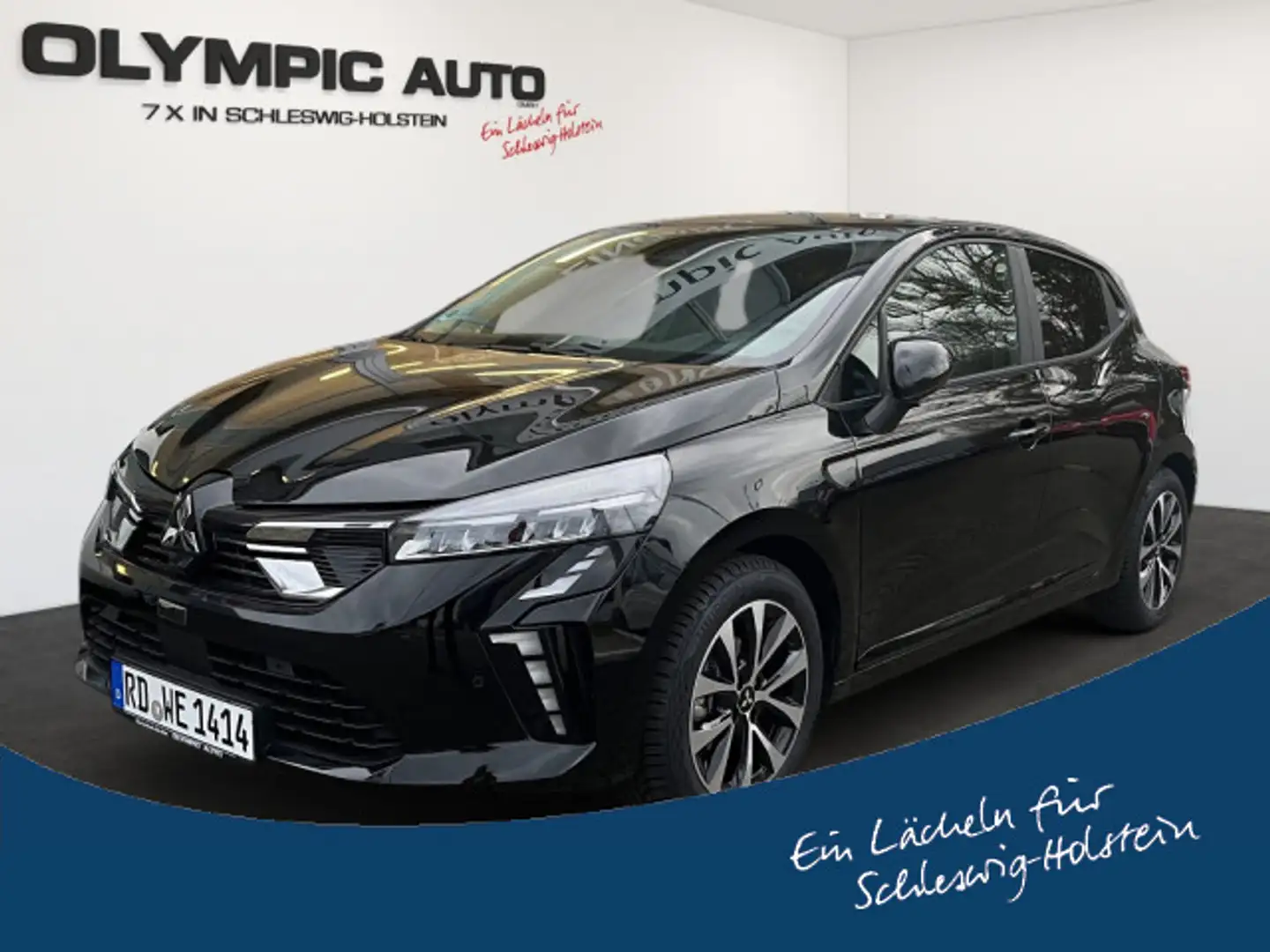 Mitsubishi Colt 1.0 Turbo Plus KAMERA KLIMA-AT SITZHEIZ LED Schwarz - 1