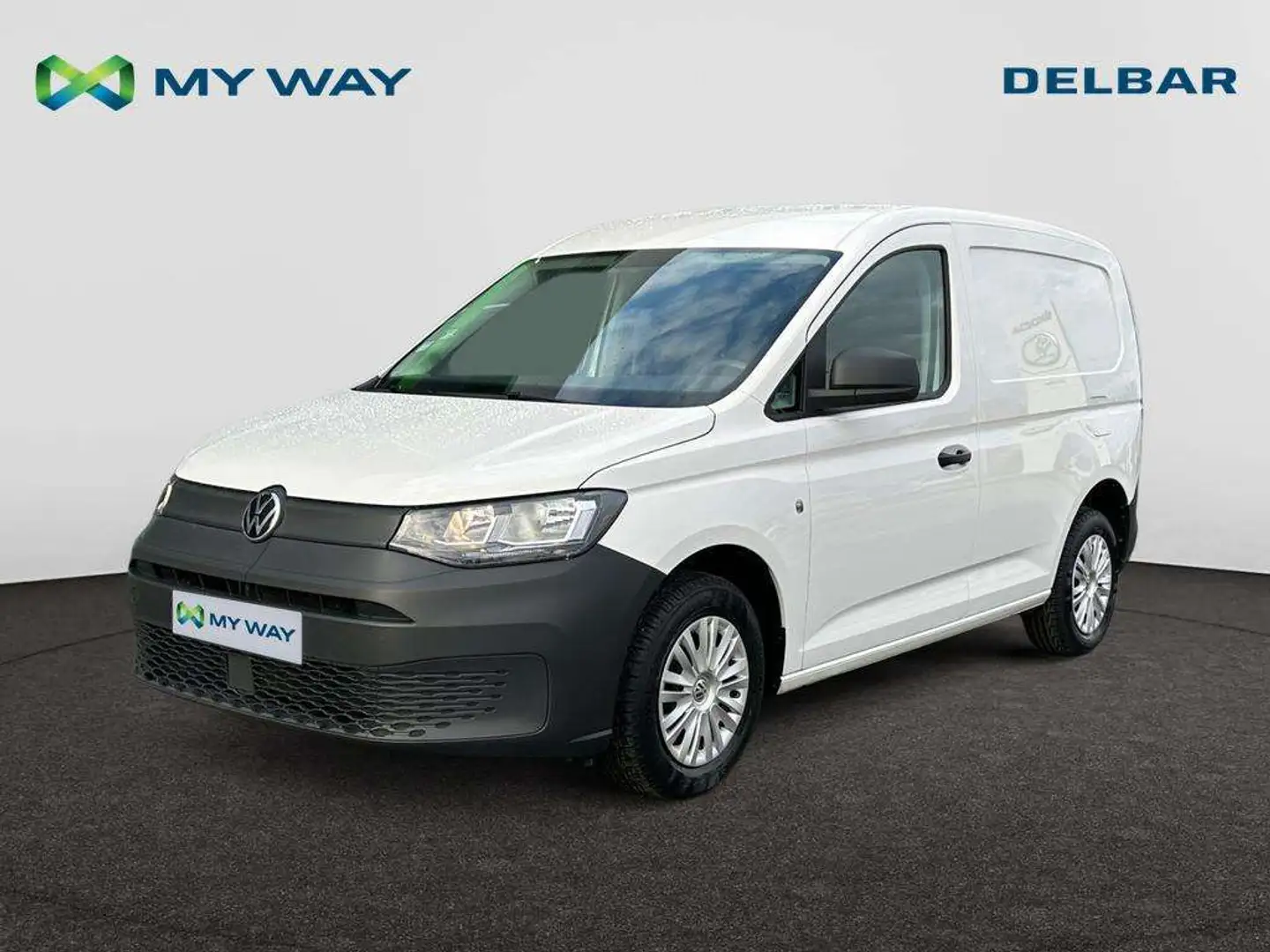 Volkswagen Caddy Caddy Cargo 2,0 l TDI EU6 55 kW 6V Empattement Cou Gris - 1