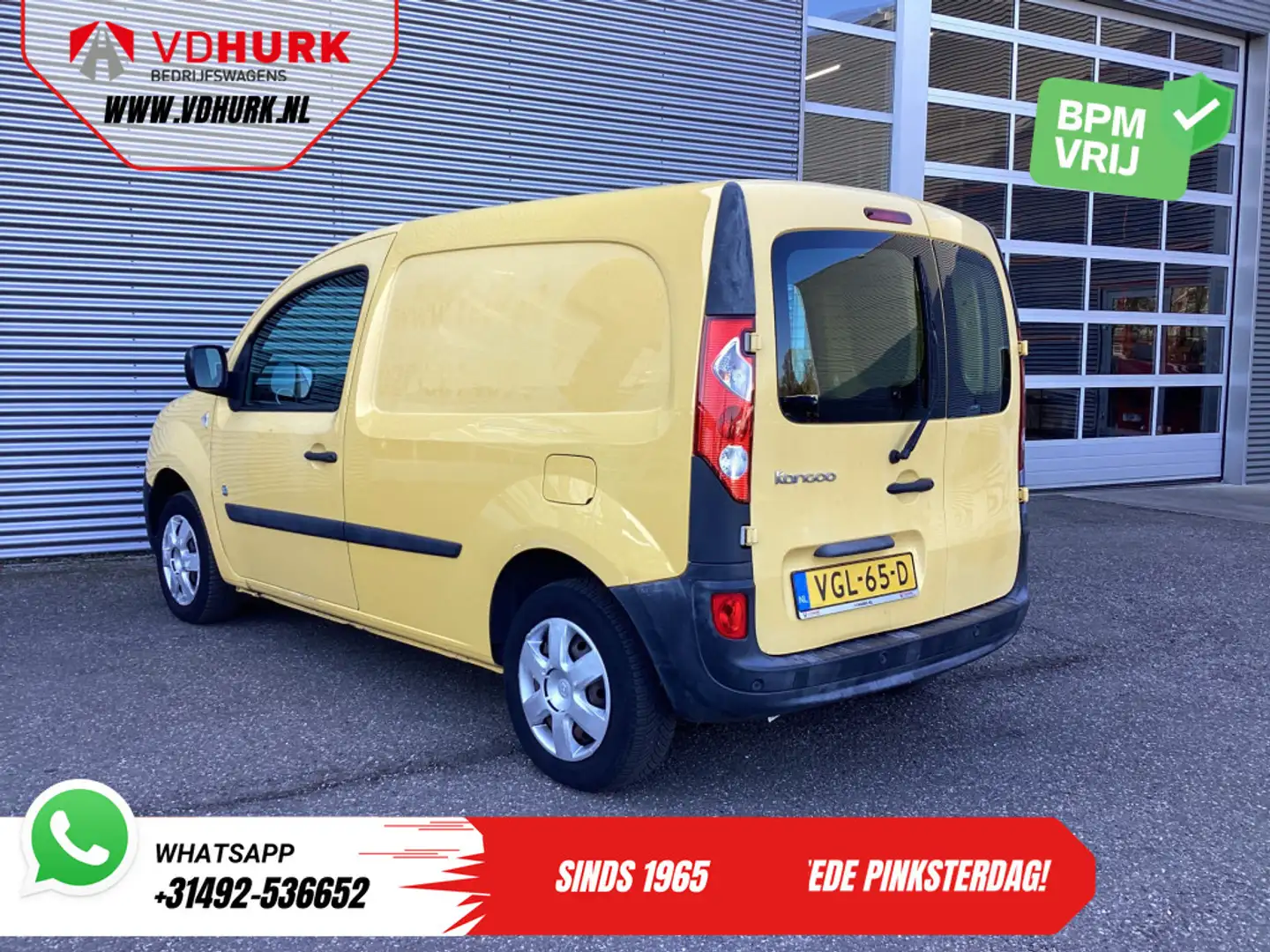 Renault Kangoo Z.E. Express EXPORT ONLY 33 kWh/ Eigen Accu!/ PDC/ Laad Geel - 2