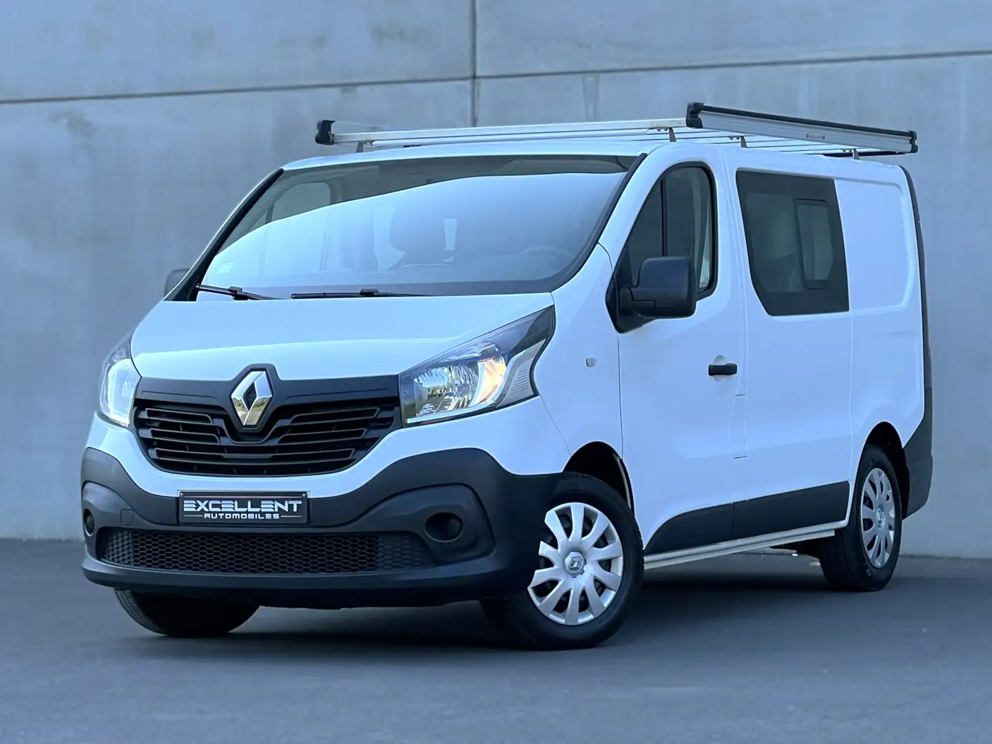 Renault Trafic 1.6 dCi /DOUBLE CABIN/BLUETOOTH/GPS/GARANTIE 12 M Blanc - 1