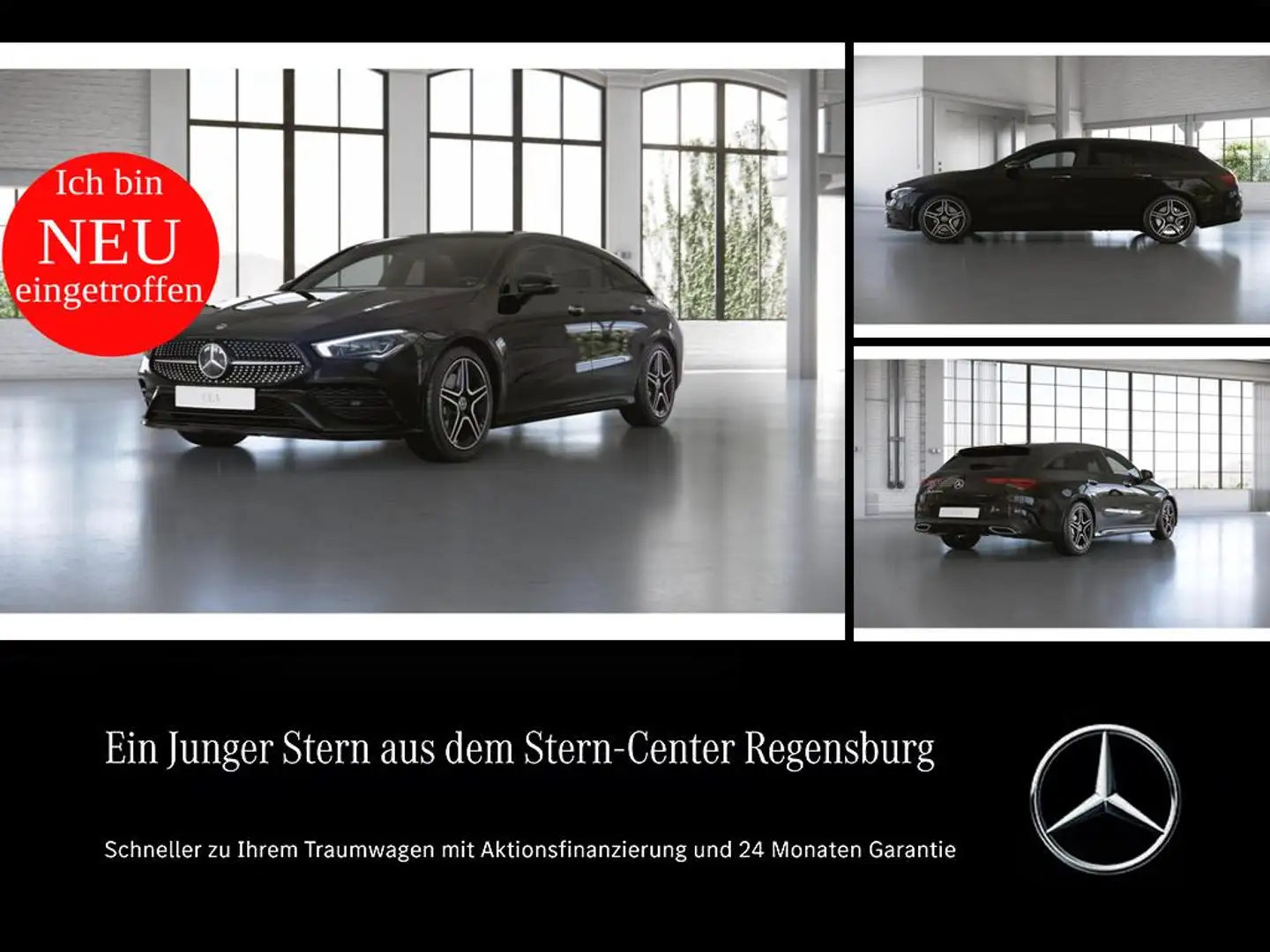 Mercedes-Benz CLA 250 e Shooting Brake AMG SHD MBUX Wide 360 Schwarz - 1