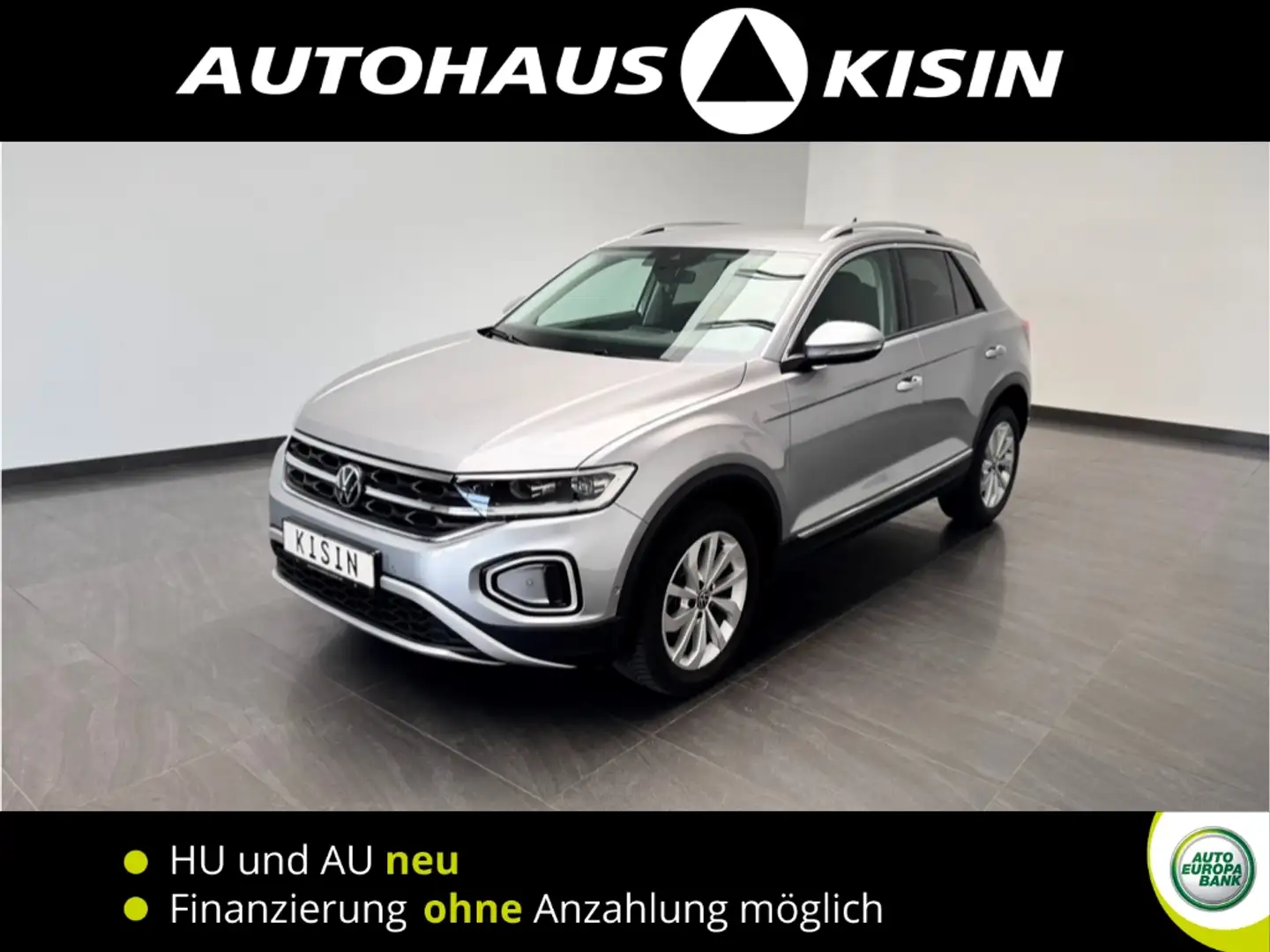 Volkswagen T-Roc Style 2.0 TDI /AHK /ACC /Navi /Massagesitz. Argent - 1