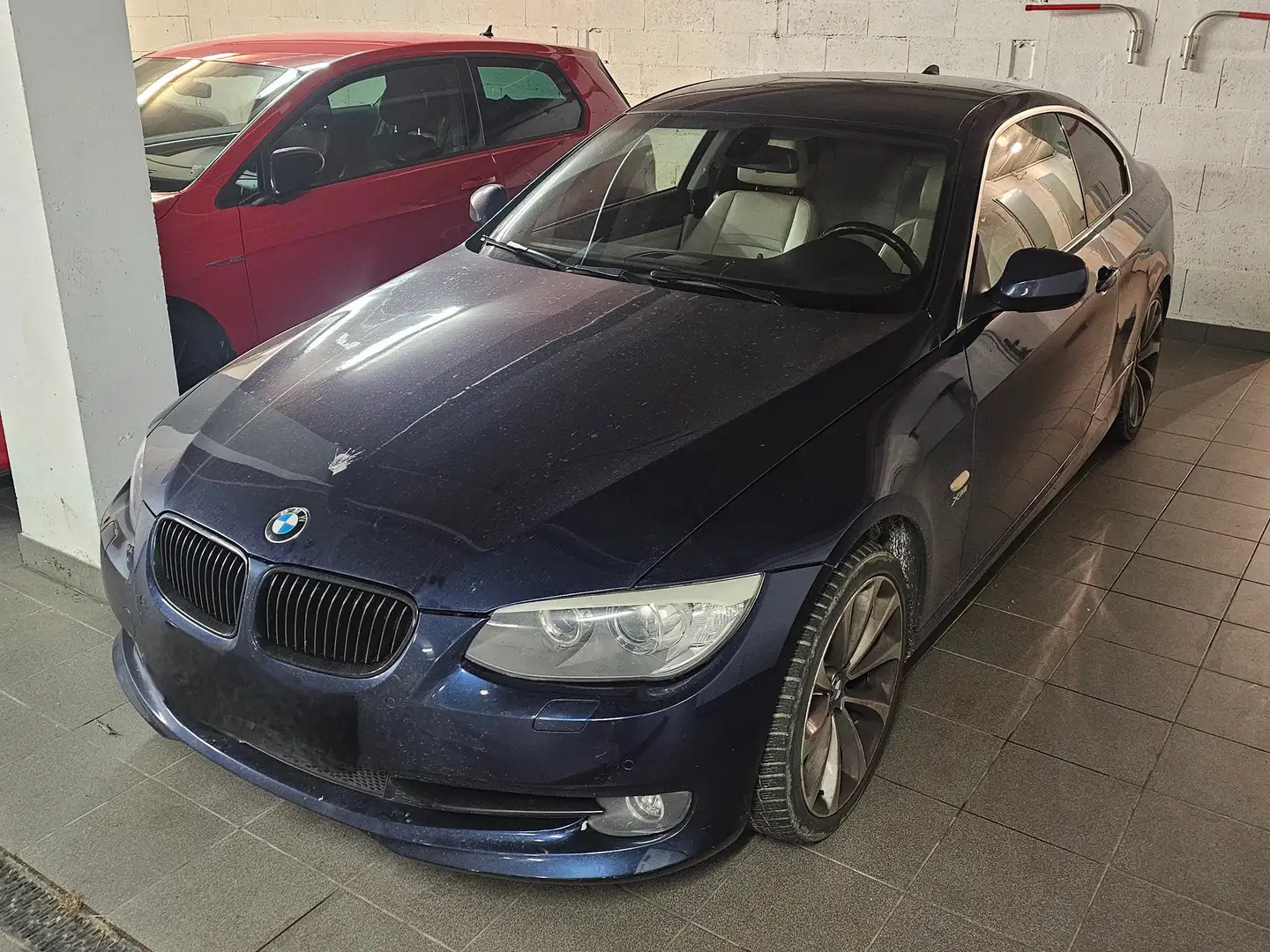 BMW 320 320d xDrive Coupe Aut. Bleu - 1