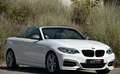 BMW 235 M235i xDrive Cabriolet 326 ch Échappement M Performance Weiß - thumbnail 6
