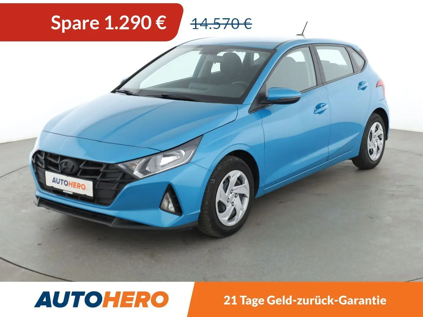 Hyundai i20 1.2 Trend blue*TEMPO*KLIMA*GARANTIE* Bleu - 1