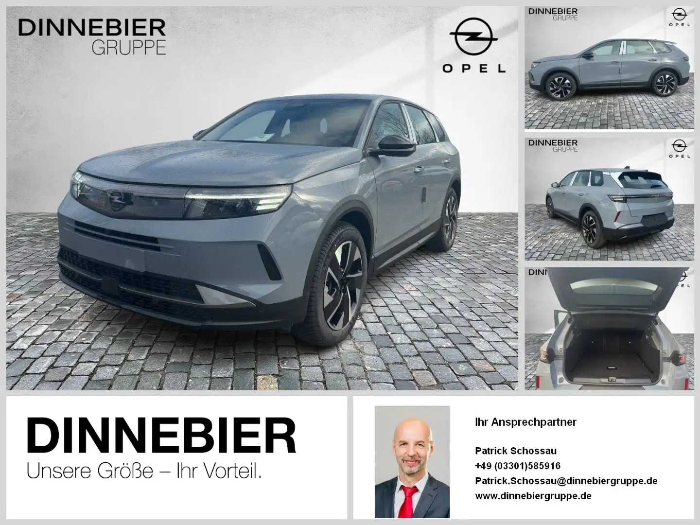 Opel Grandland Edition LED+Kamera+Navi+Allwetter Gris - 1