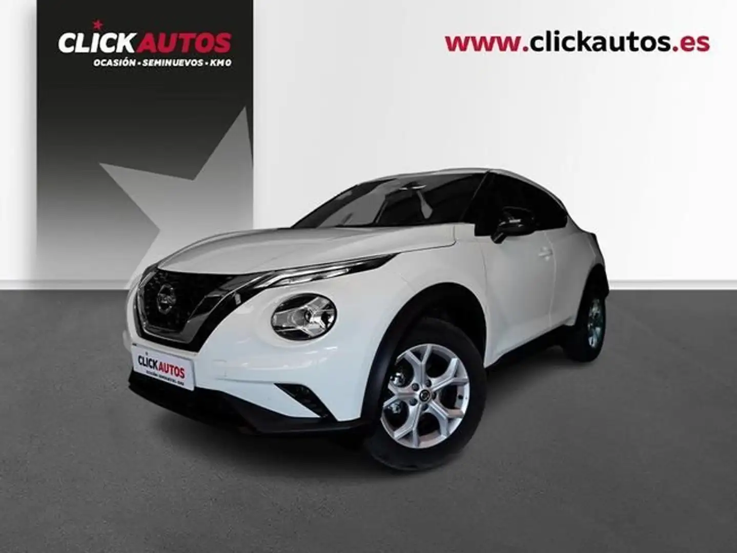 Nissan Juke 1.0 DIG-T N-Connecta 4x2 DCT 7 114 Blanco - 1