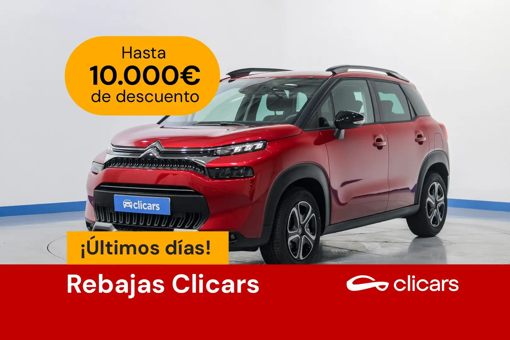 Citroen C3 Aircross Puretech S&S Feel Pack 110 Rojo - 1