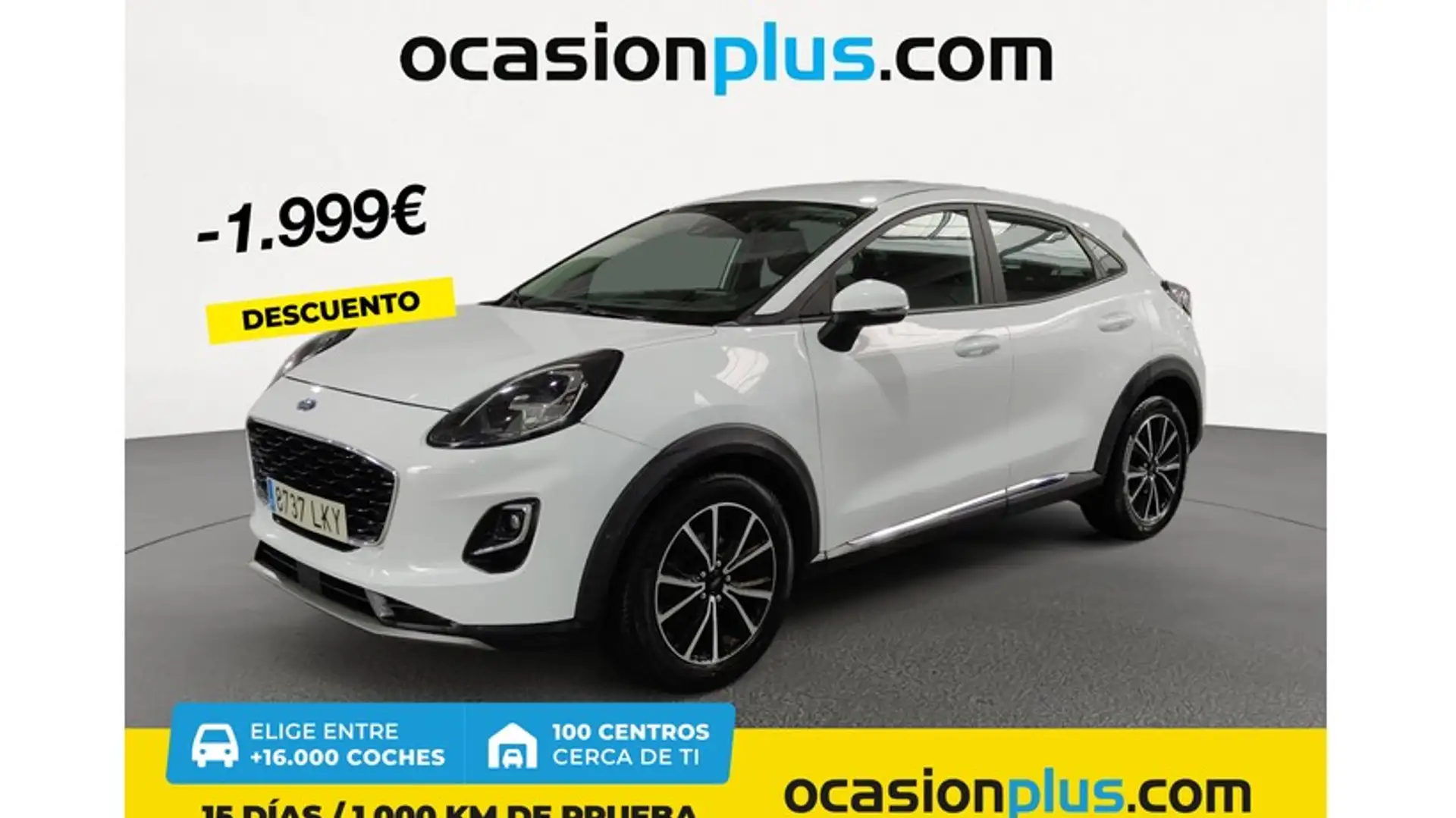 Ford Puma 1.0 EcoBoost Titanium 125 Blanco - 1