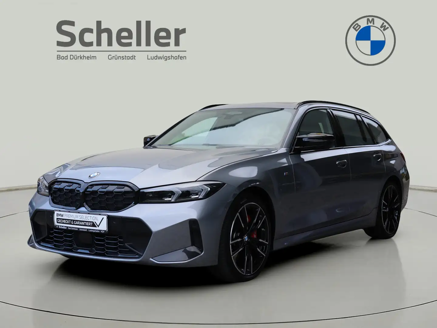 BMW 340 M340i xDrive Touring M Sport PRO *Standheizung* Grijs - 1