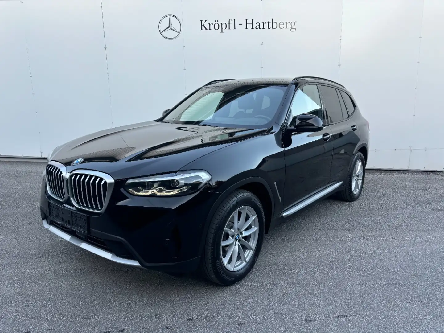 BMW X3 sDrive 18d 48V Aut. NAVI LED ACC Schwarz - 2