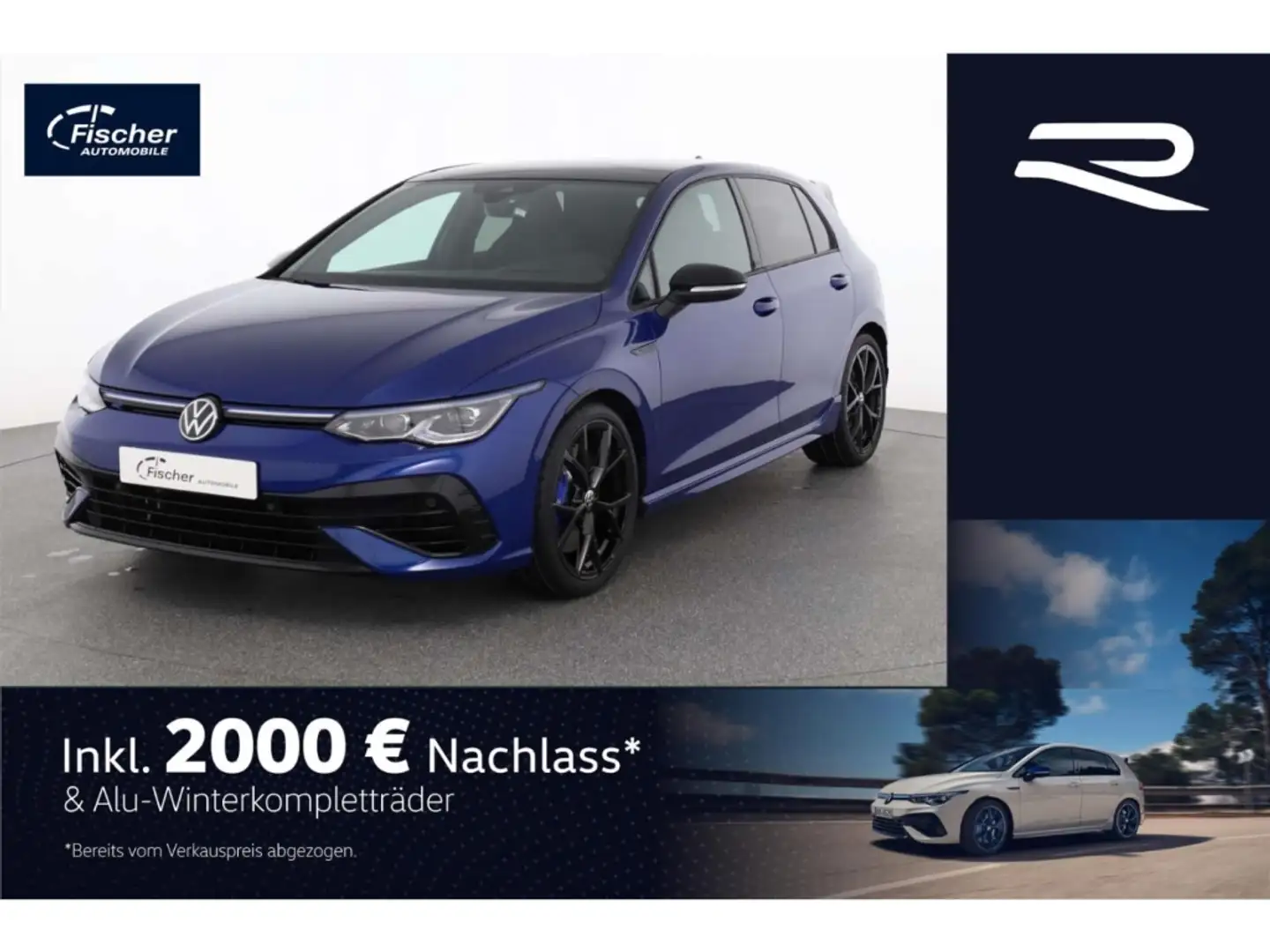 Volkswagen Golf R 2.0 TSI OPF 4Motion 20 Years Albastru - 1
