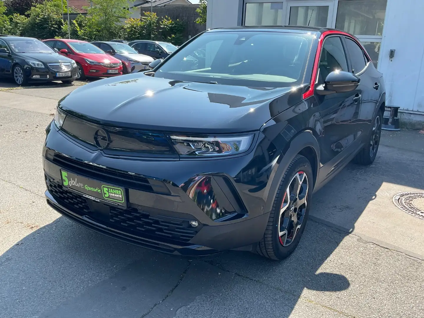 Opel Mokka-E Mokka e GS Winter-Pkt,KlimaA,18''LM,NaviPro,DAB+ Schwarz - 2