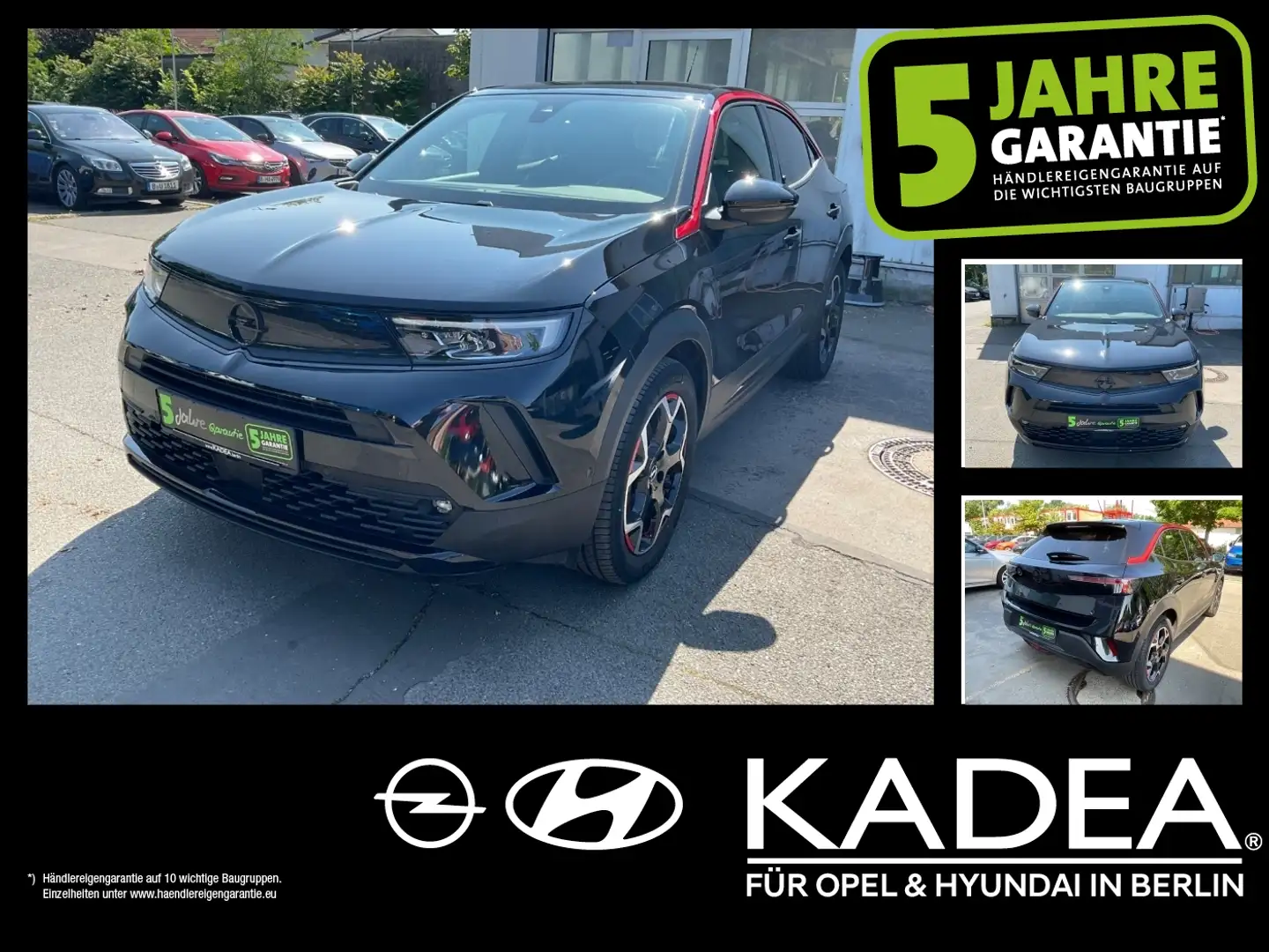 Opel Mokka-E Mokka e GS Winter-Pkt,KlimaA,18''LM,NaviPro,DAB+ Schwarz - 1