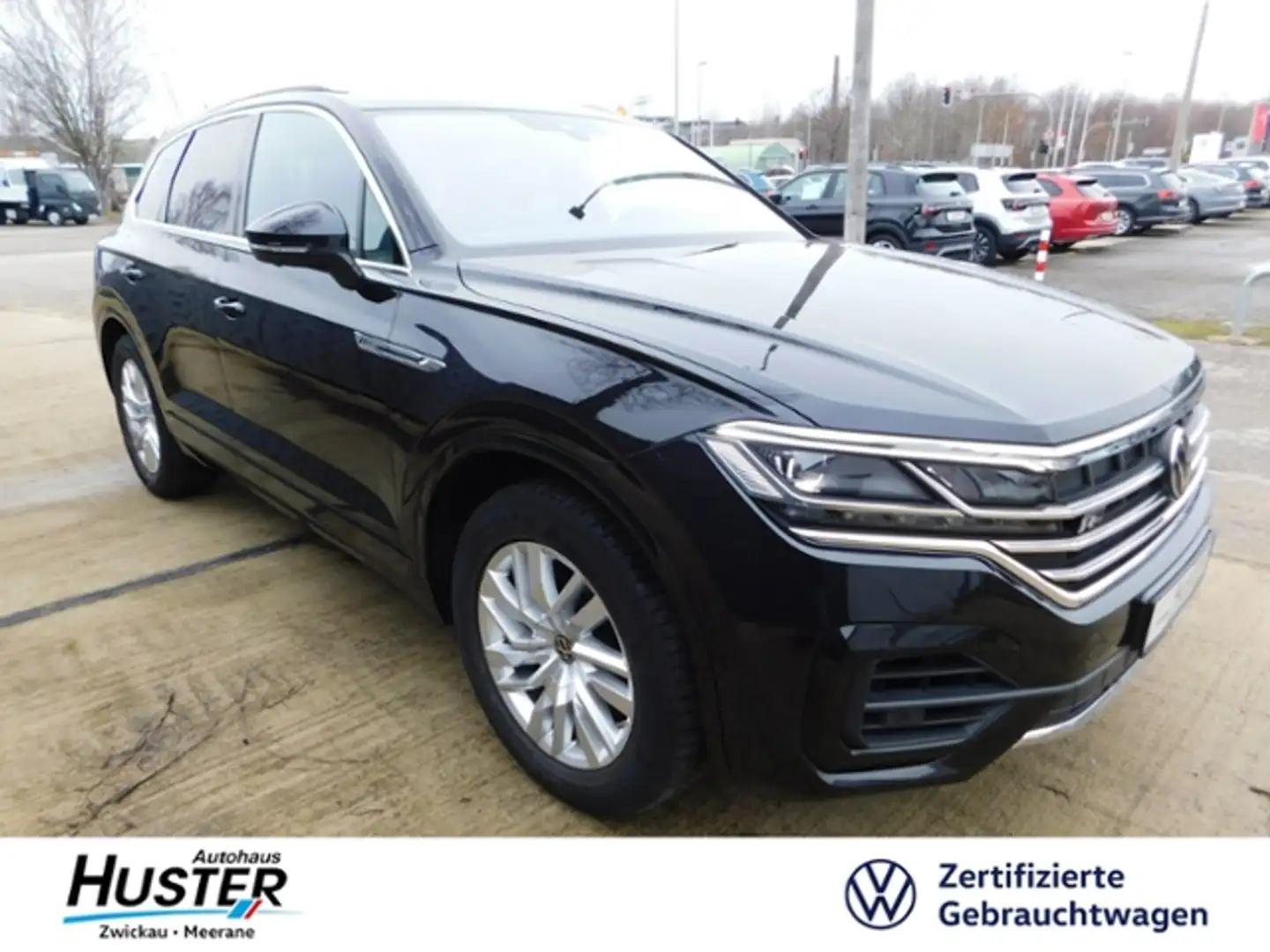 Volkswagen Touareg R-Line 4Motion 3.0 V6 TSI OPF *PANO,LEDER,MATRIX, Чёрный - 1