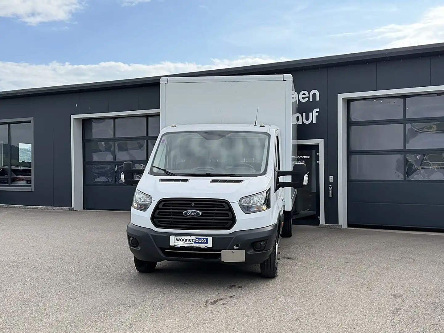 Ford Transit Pritsche 2,0 TDCi L5H1 350 Ambiente Sax... Weiß - 1