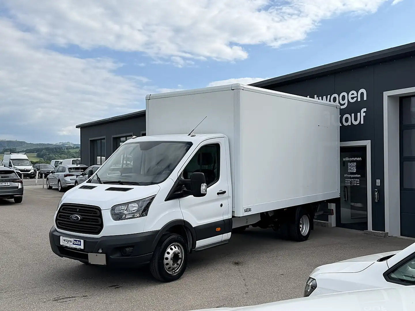 Ford Transit Pritsche 2,0 TDCi L5H1 350 Ambiente Sax... Weiß - 2